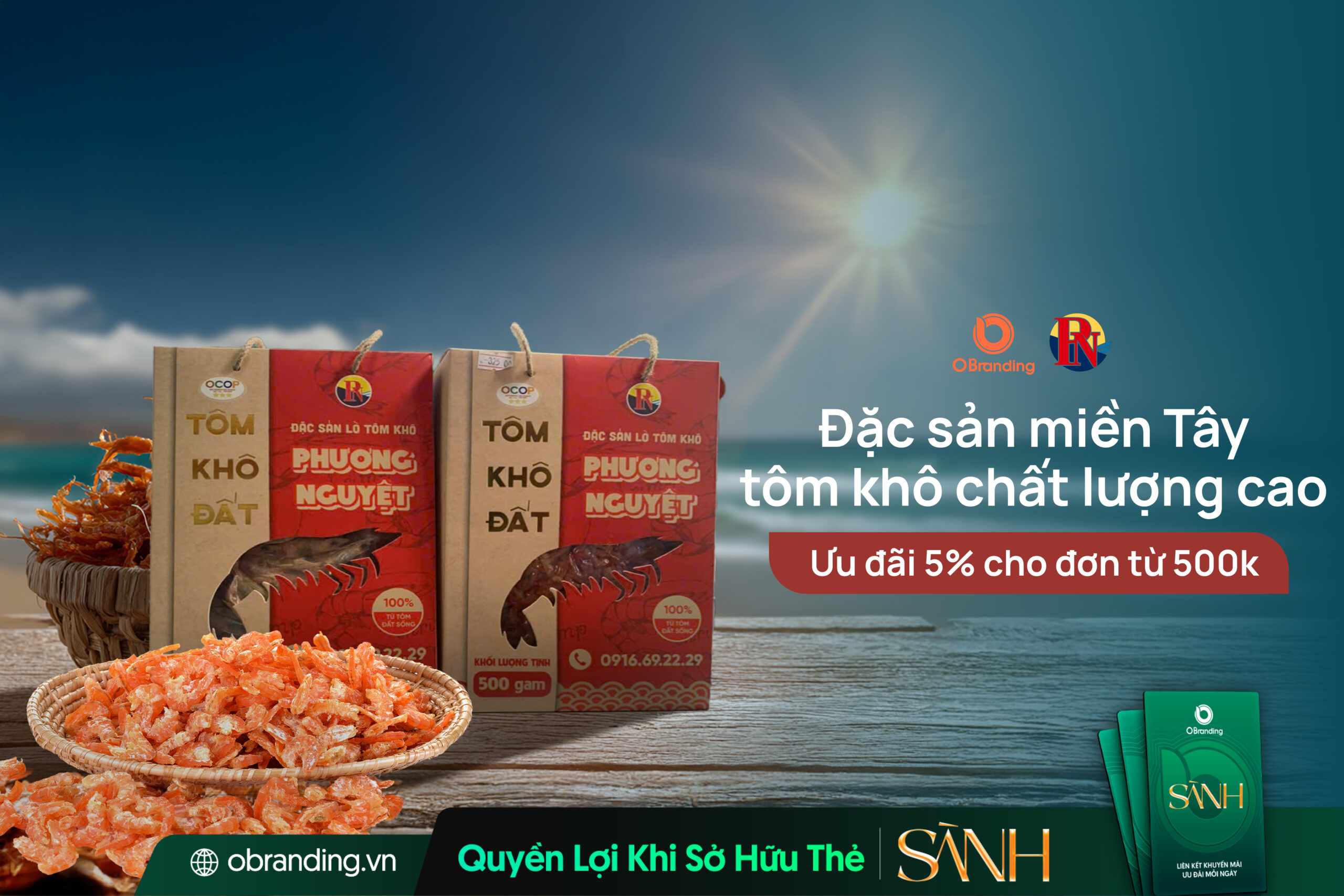 Cơ Sở Lò Tôm Khô Phương Nguyệt – Đặc Sản Tôm Khô Miền Tây Chuẩn Vị Quê Hương