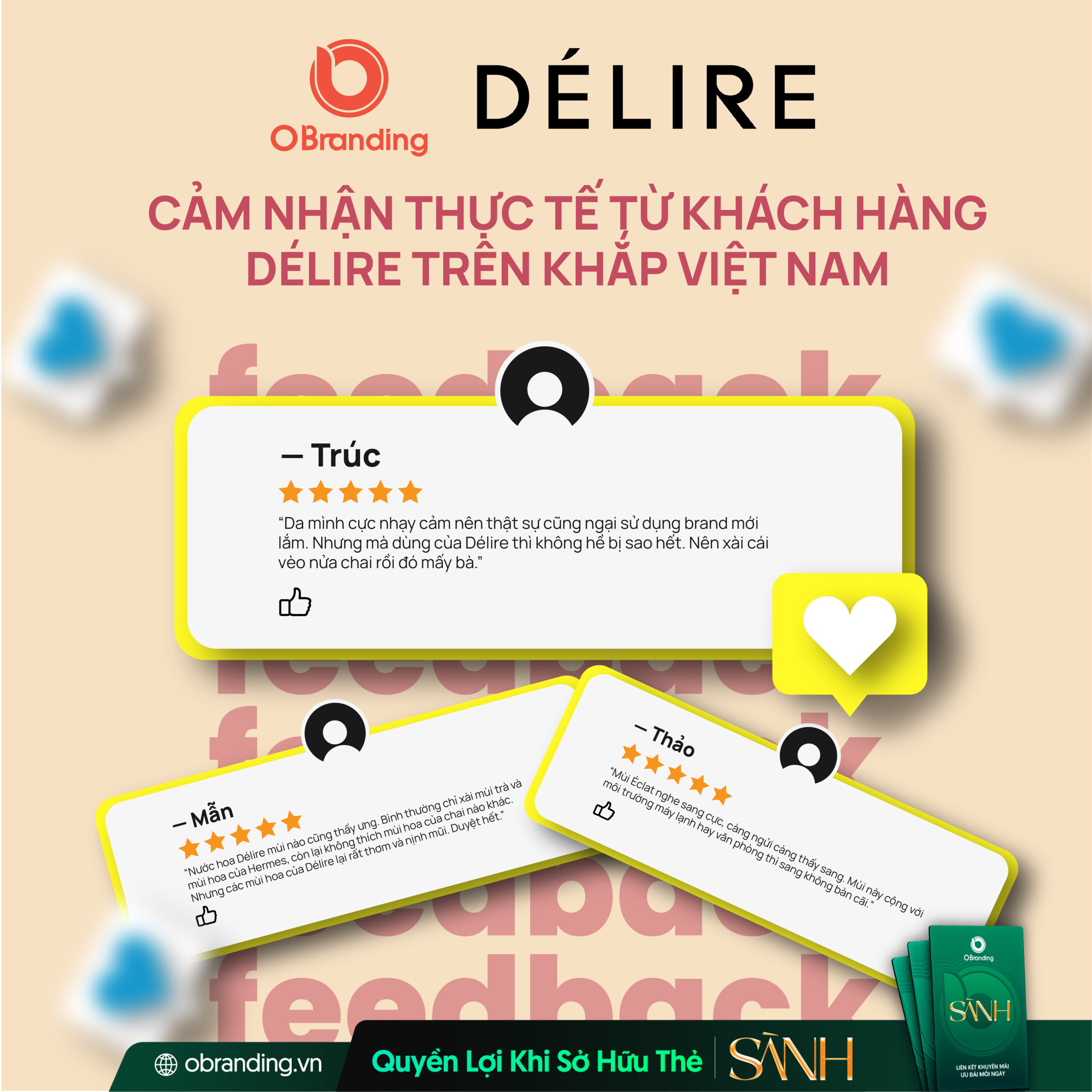 Délire – lựa chọn cho người yêu sự tinh tế