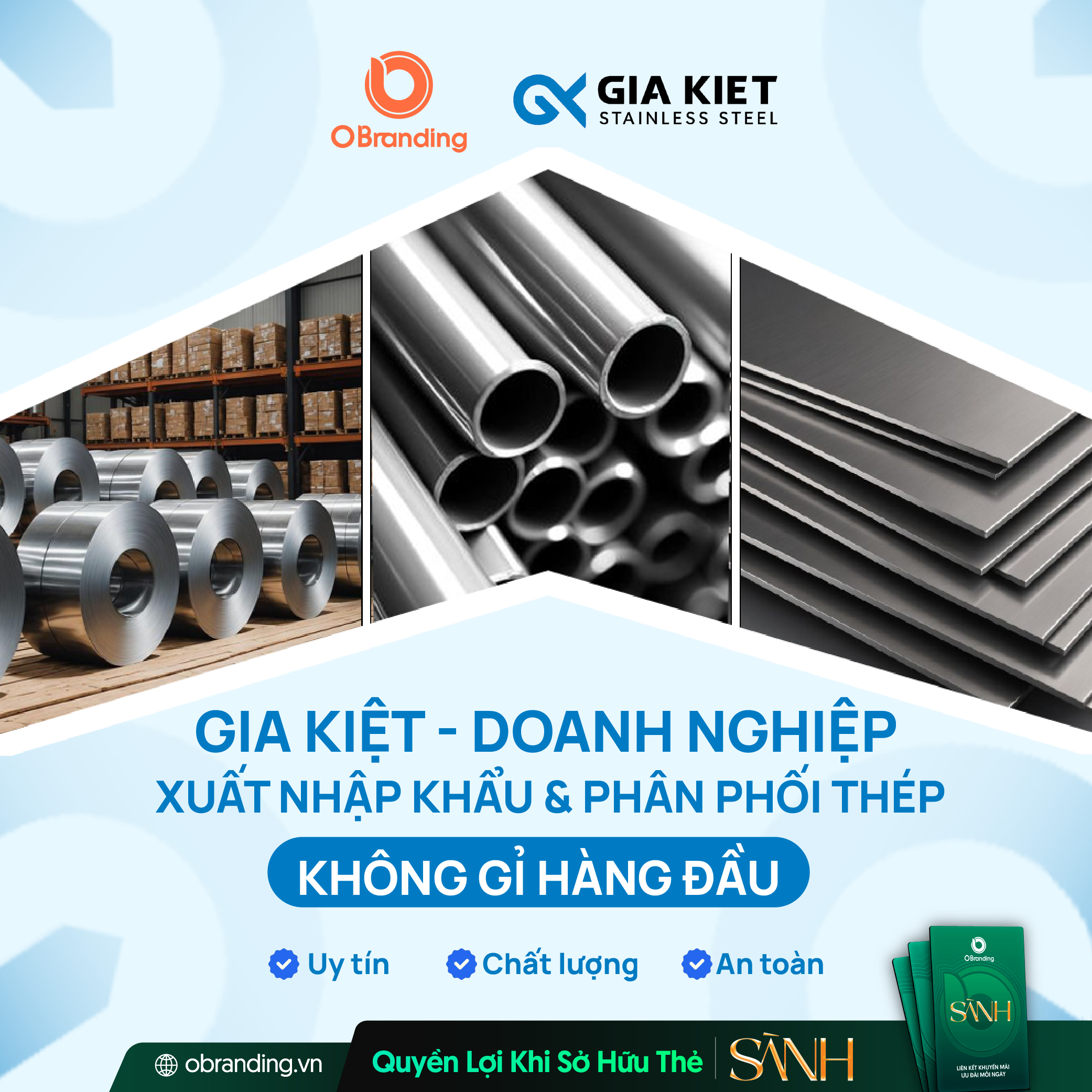  Vật Tư Gia Kiệt – Thương hiệu đáng tin cậy trên thị trường Việt Nam