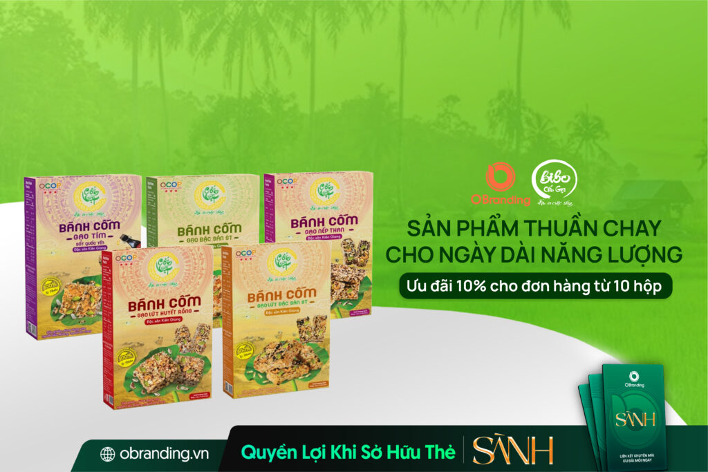 Cốm Gạo BiBo – Tinh Hoa Từ Hạt Gạo U Minh Thuần Tự Nhiên