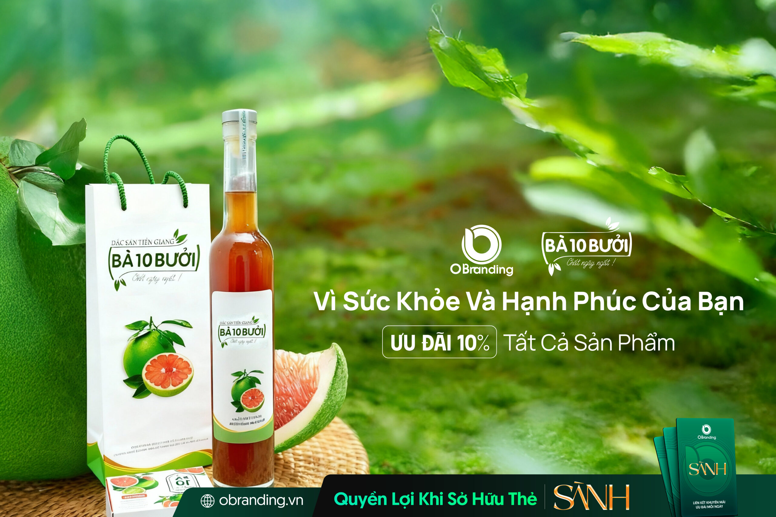 Bà Mười Bưởi – Hương Vị Lên Men Tự Nhiên Từ Bưởi Da Xanh Tiền Giang