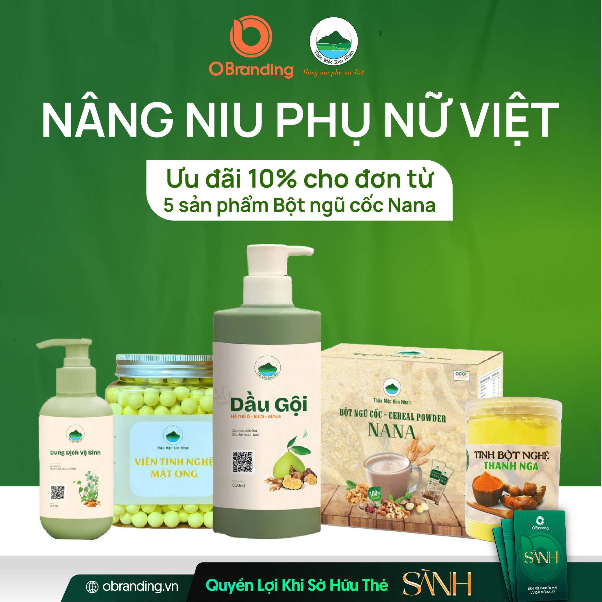 Ưu Đãi Độc Quyền Cho Hội Viên Thẻ Sành