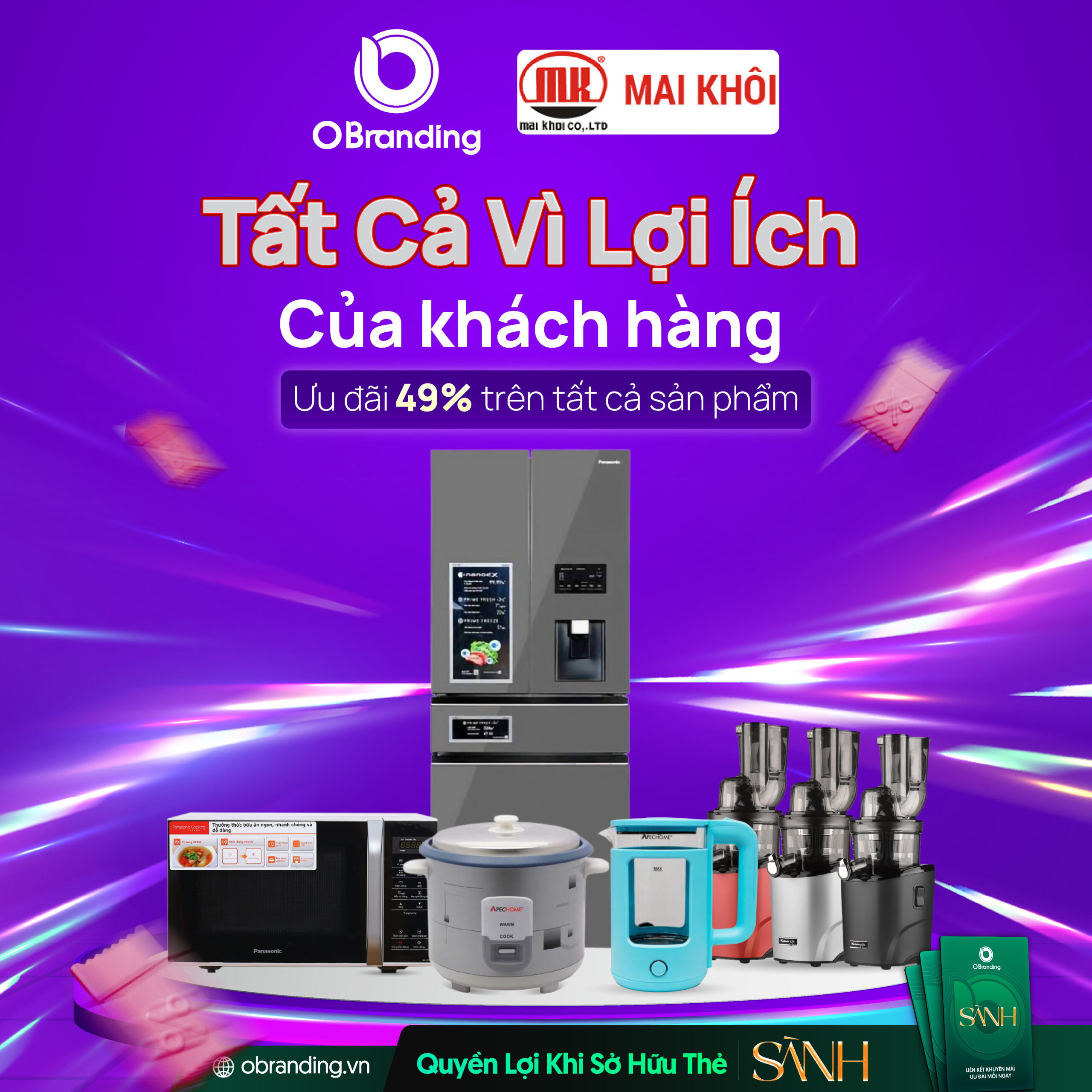 Ưu Đãi Độc Quyền Cho Hội Viên Thẻ Sành