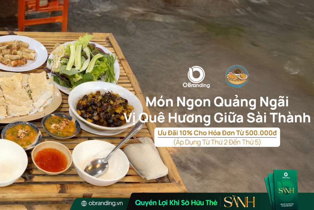 Món Ngon Quảng Ngãi – Vị Quê Hương Giữa Sài Thành Dành Cho Người Xa Xứ