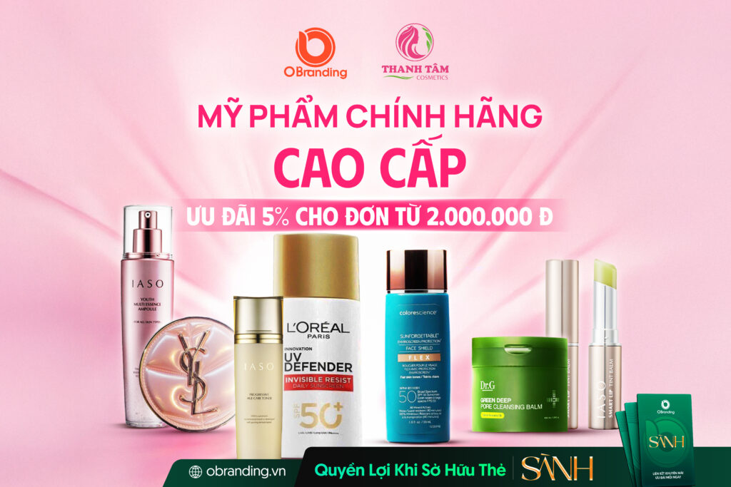 Mỹ Phẩm Thanh Tâm – Mỹ Phẩm Chính Hãng, Cao Cấp Tại Đà Nẵng