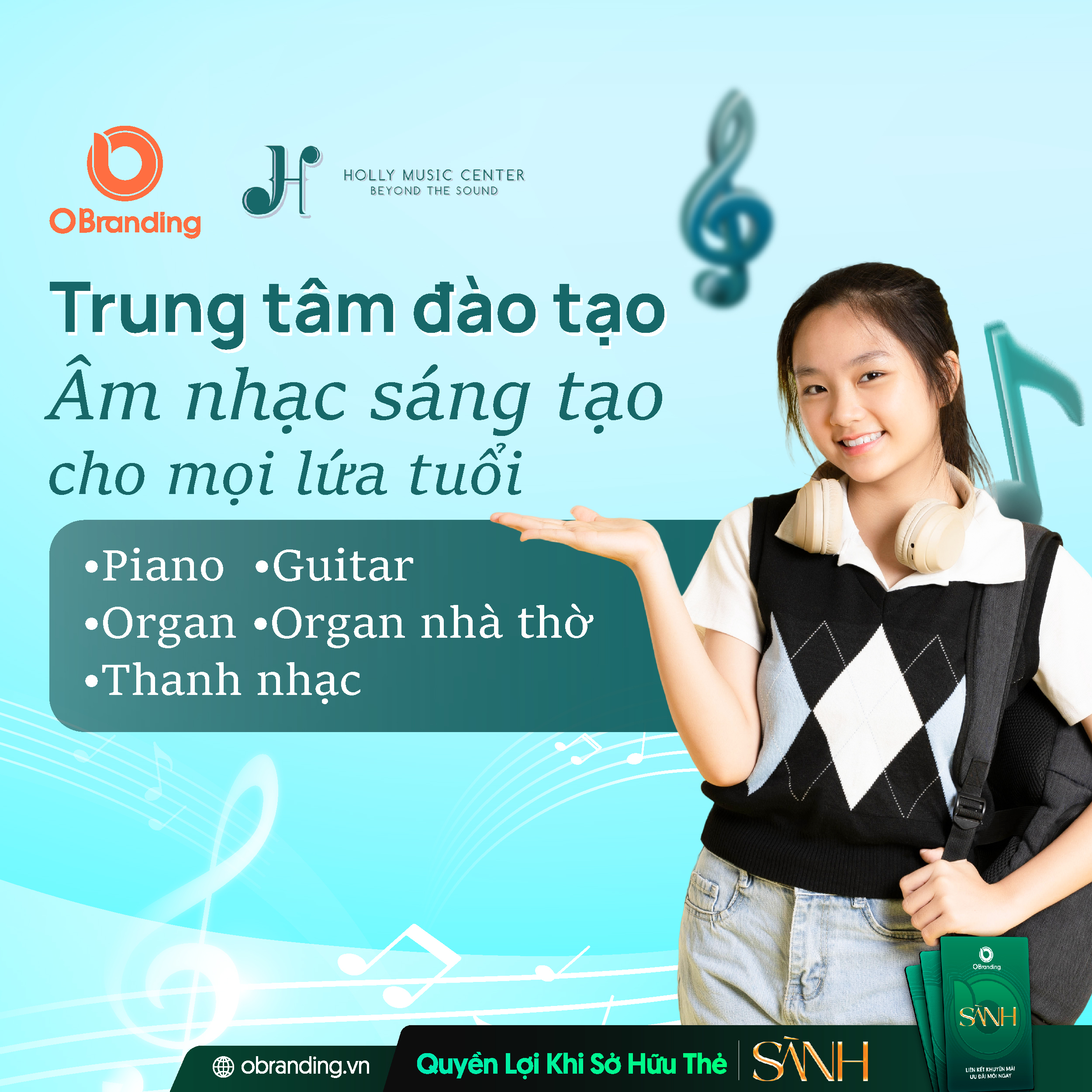 Đào tạo các khóa học âm nhạc chuyên sâu – phù hợp mọi trình độ