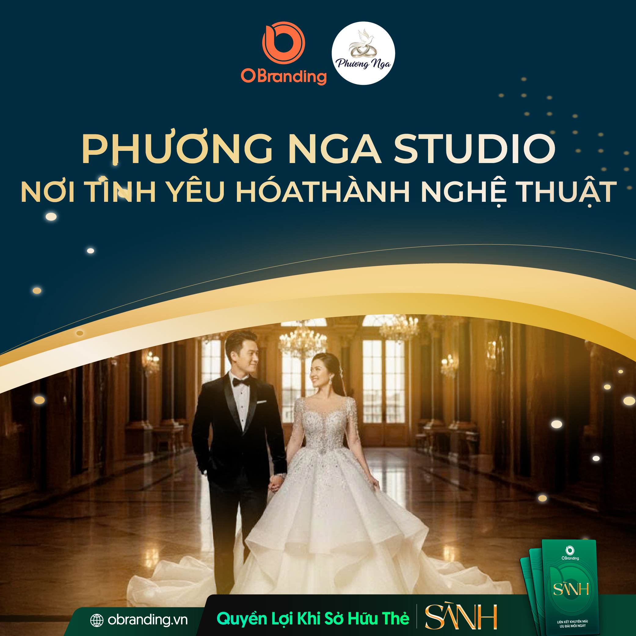 Dịch vụ chụp ảnh cưới trọn gói tại Studio Phương Nga