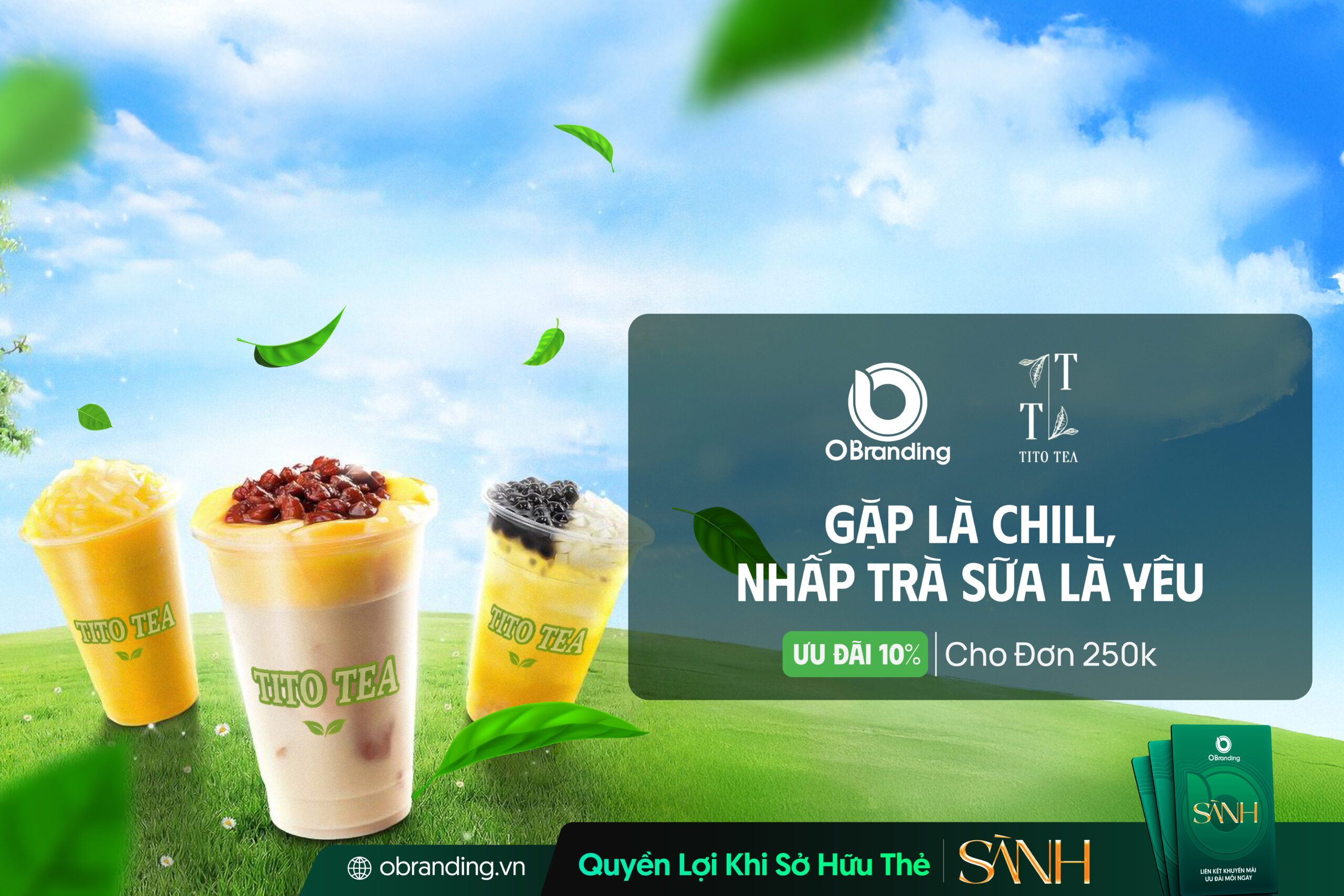 TITO Tea – Trà Sữa Ngon Chuẩn Chill, Hẹn Một Lần Là Ghiền