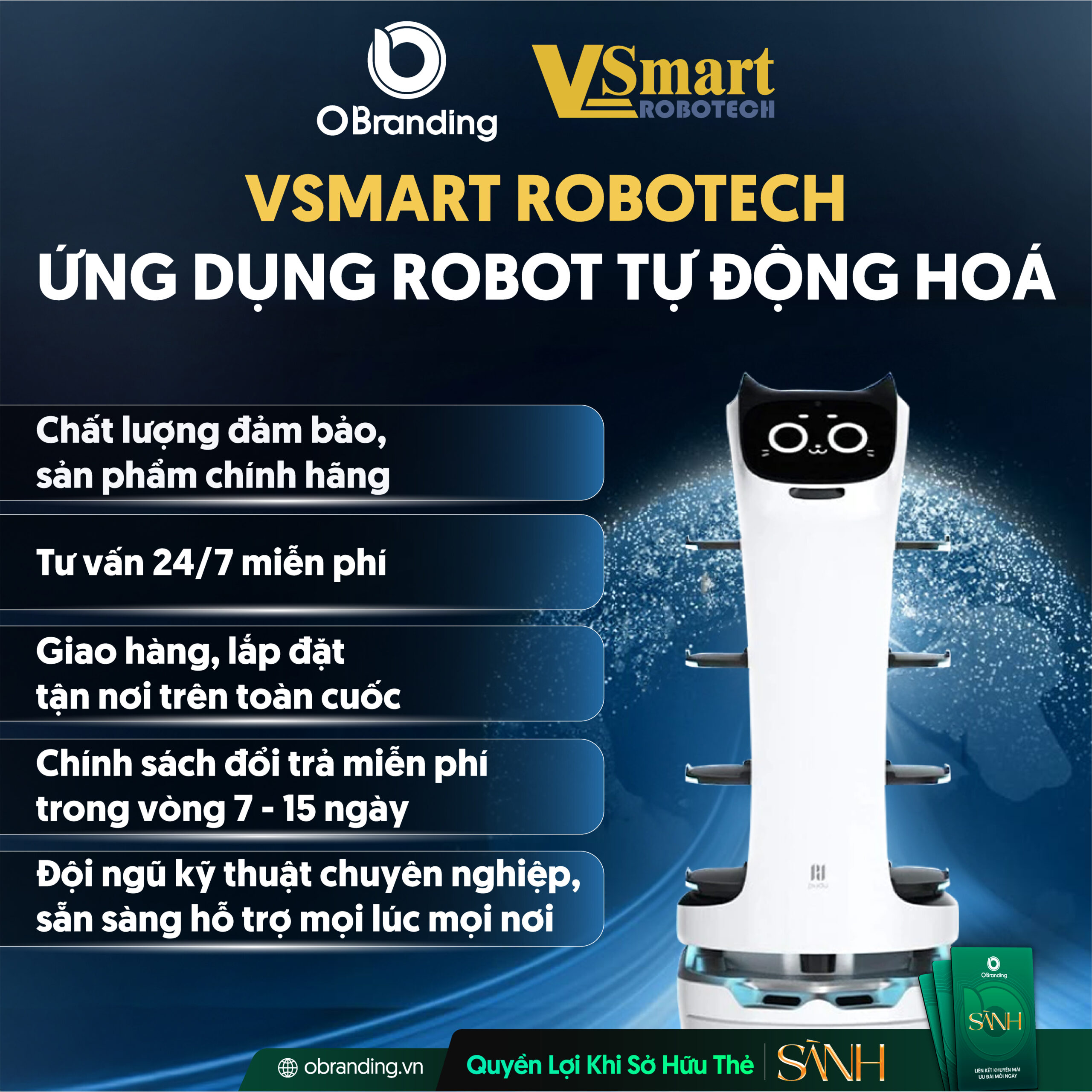 vsmart robotech ứng dụng tư động hoá