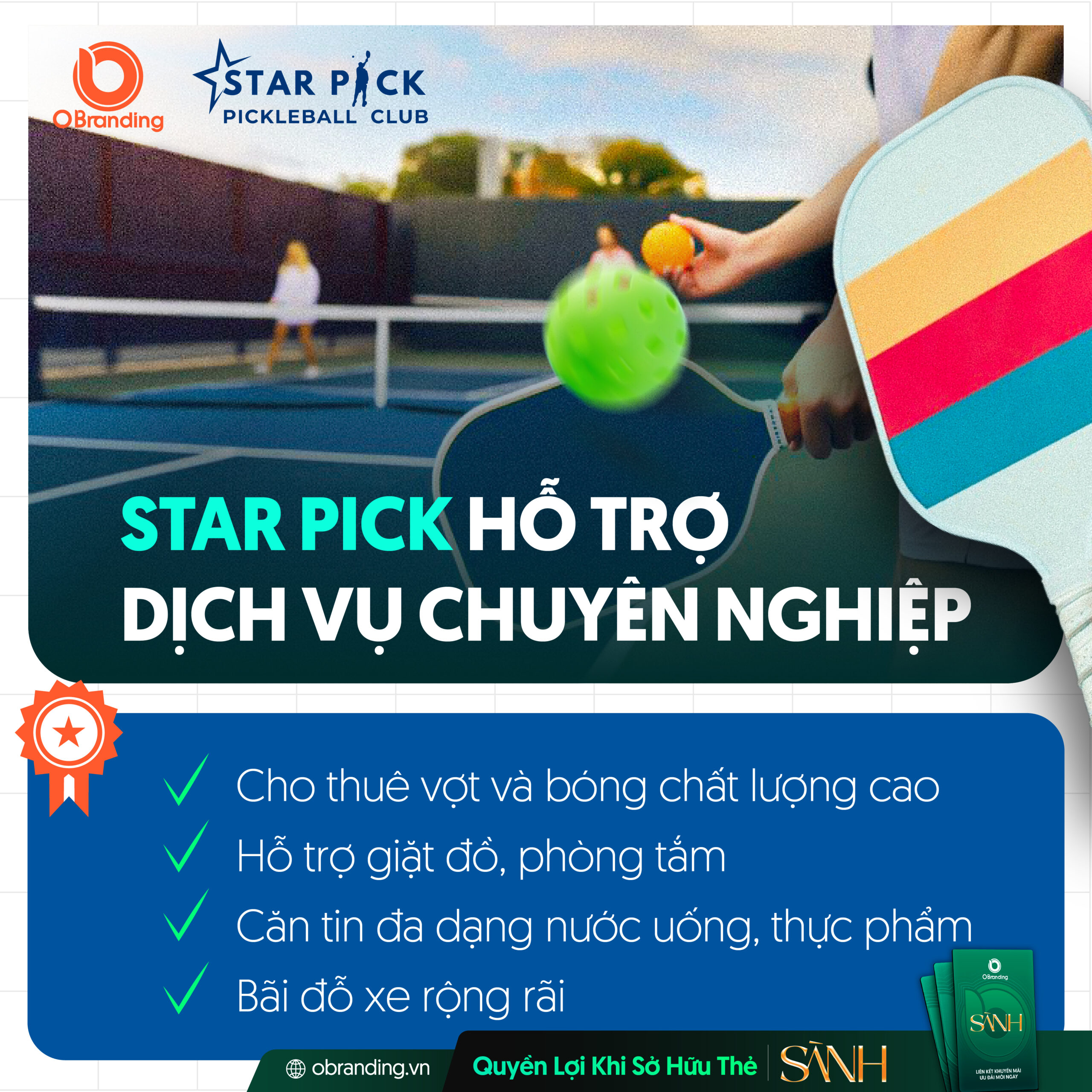 sân pickleball star pick