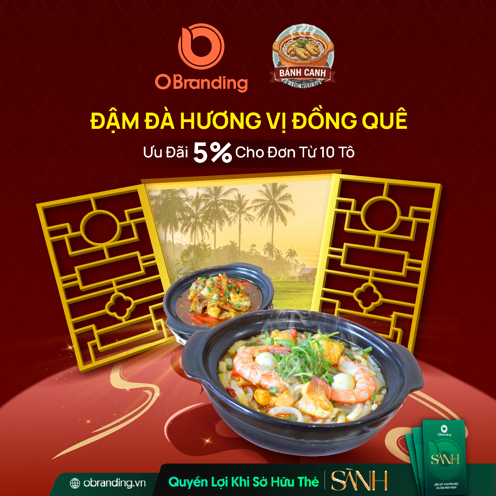 Ưu Đãi Độc Quyền Cho Hội Viên Thẻ Sành