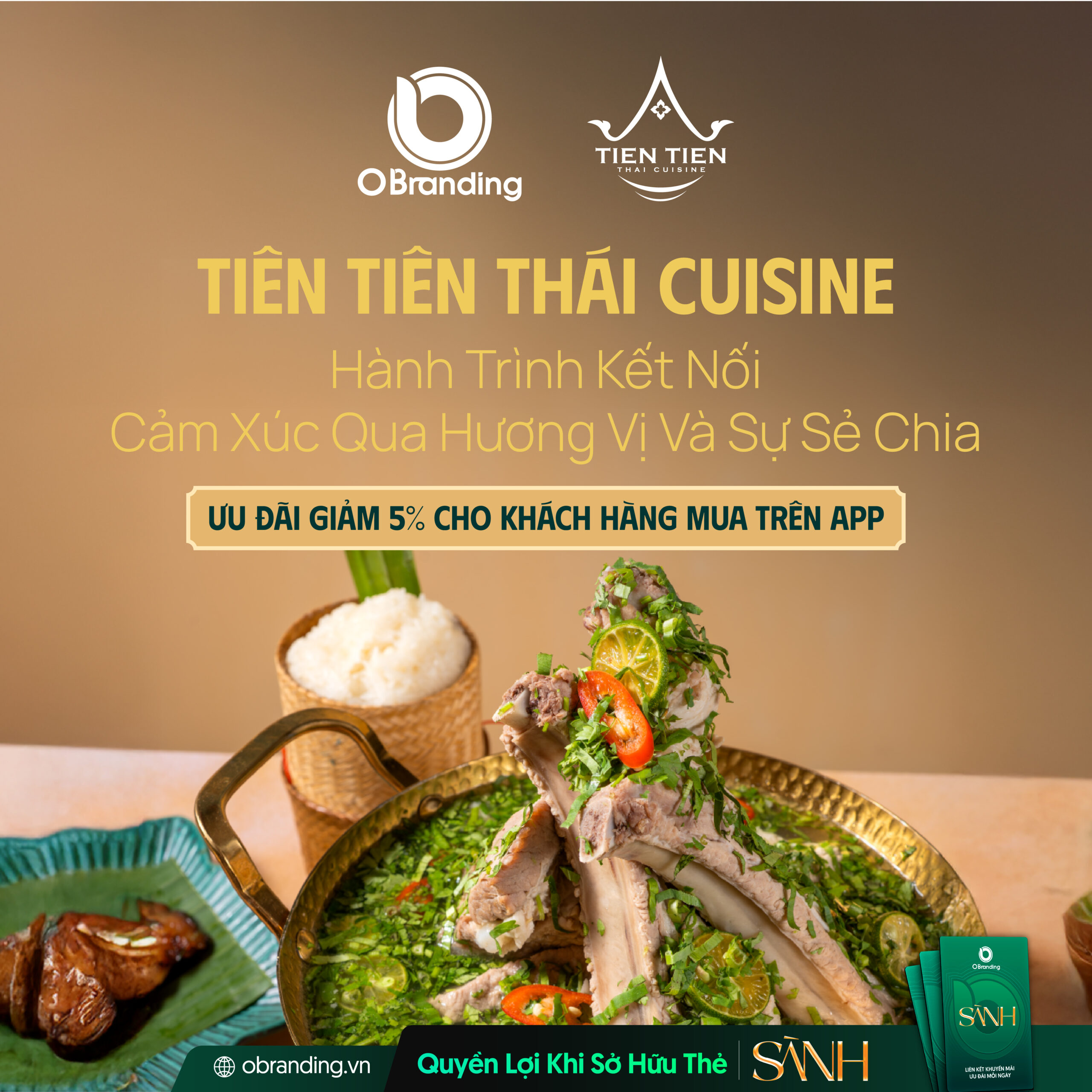 Ưu Đãi Độc Quyền Cho Hội Viên Thẻ Sành