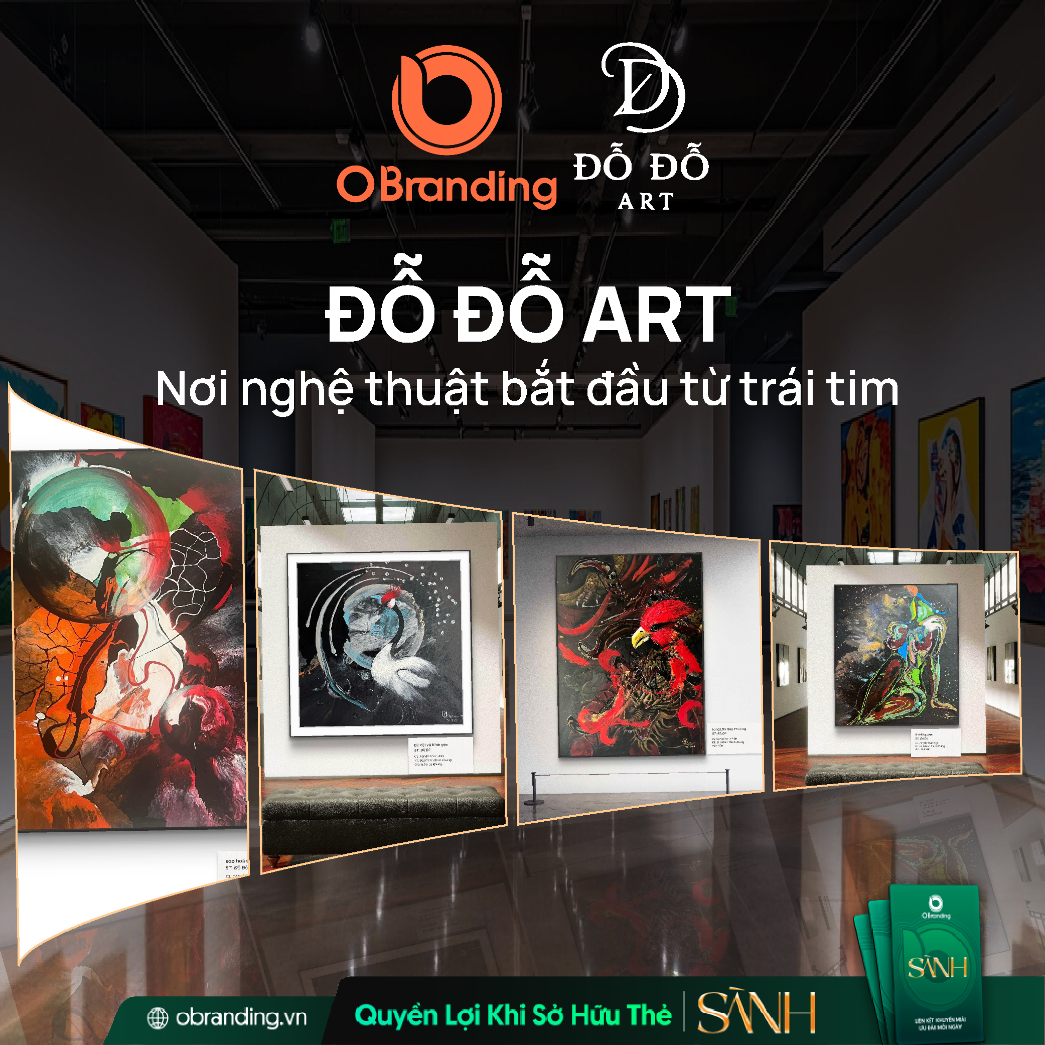 Đỗ Đỗ Art – Nơi nghệ thuật chạm đến trái tim và nuôi dưỡng cảm xúc