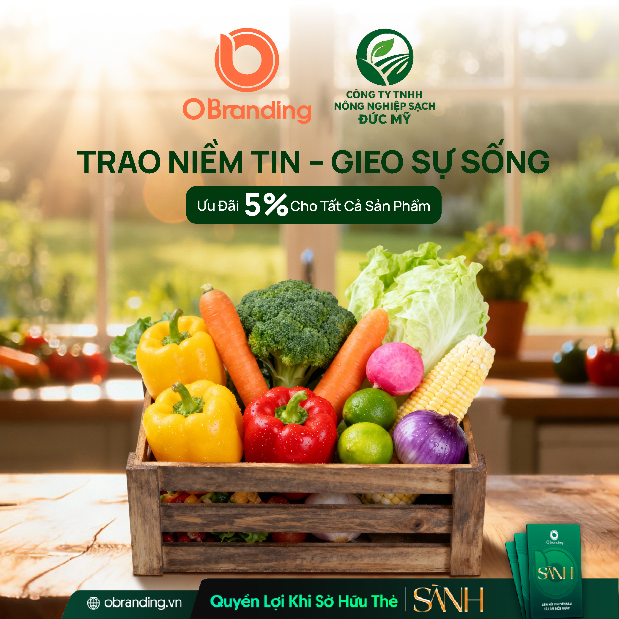 Ưu Đãi Độc Quyền Cho Hội Viên Thẻ Sành