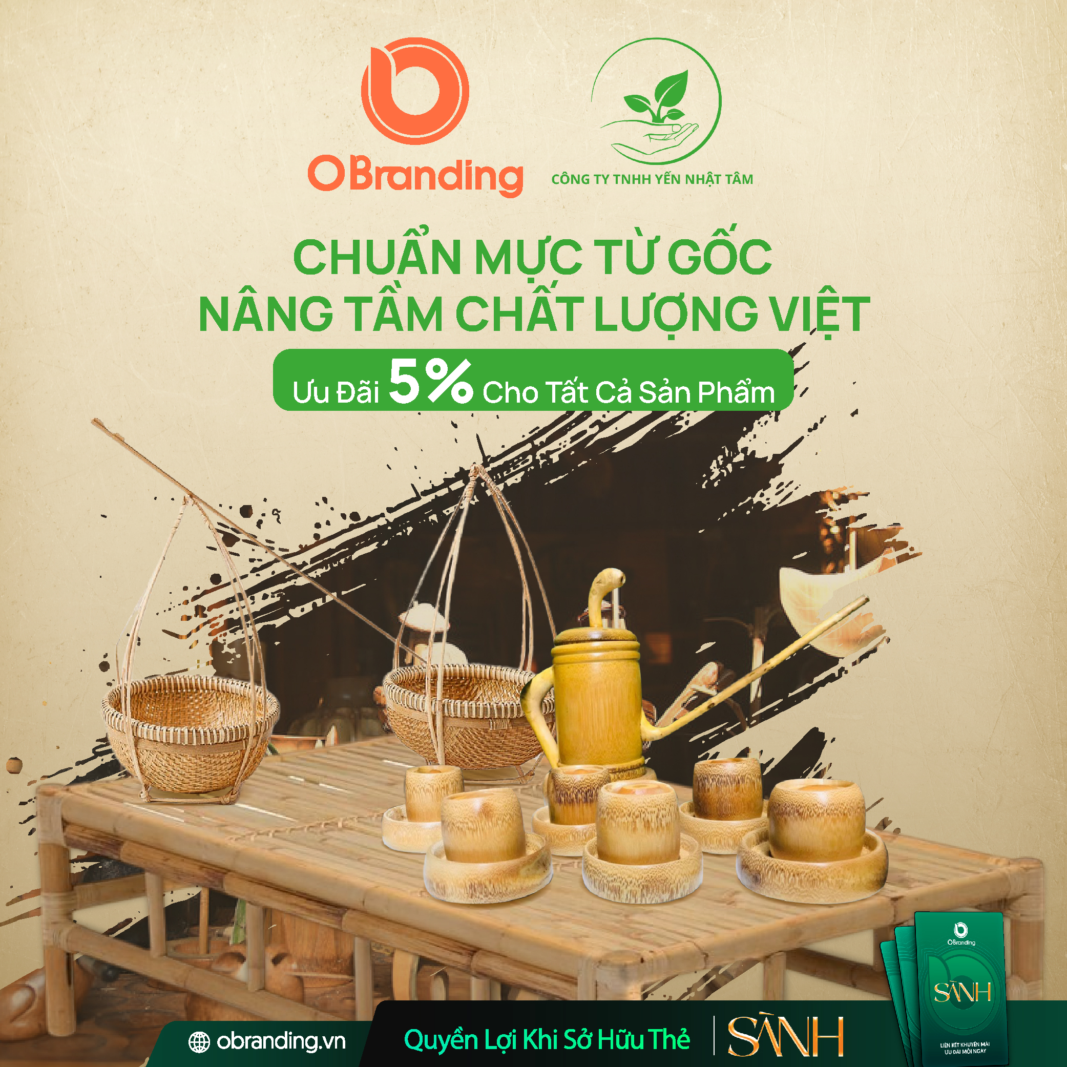 Ưu Đãi Độc Quyền Cho Hội Viên Thẻ Sành