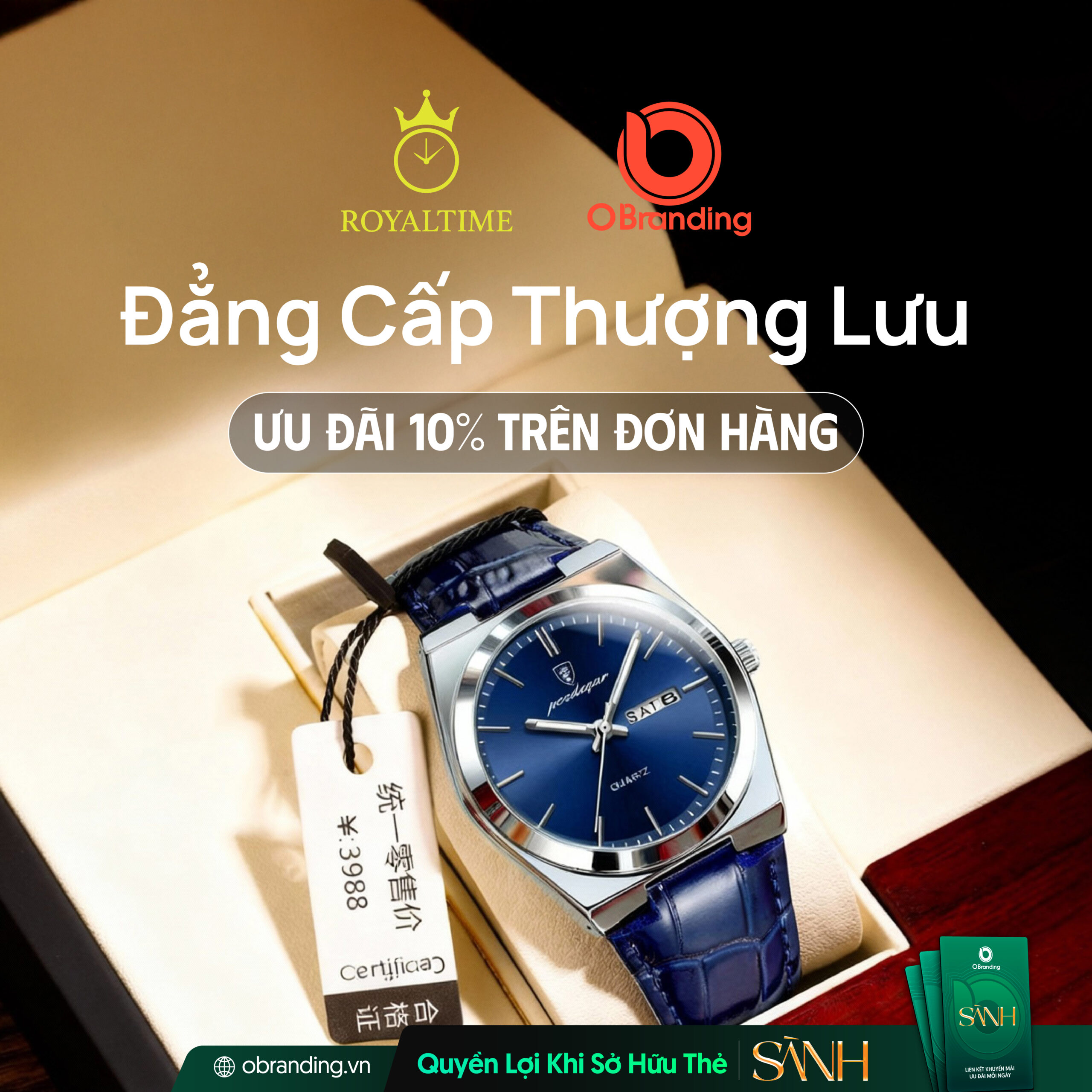 Ưu Đãi Độc Quyền Cho Hội Viên Thẻ Sành