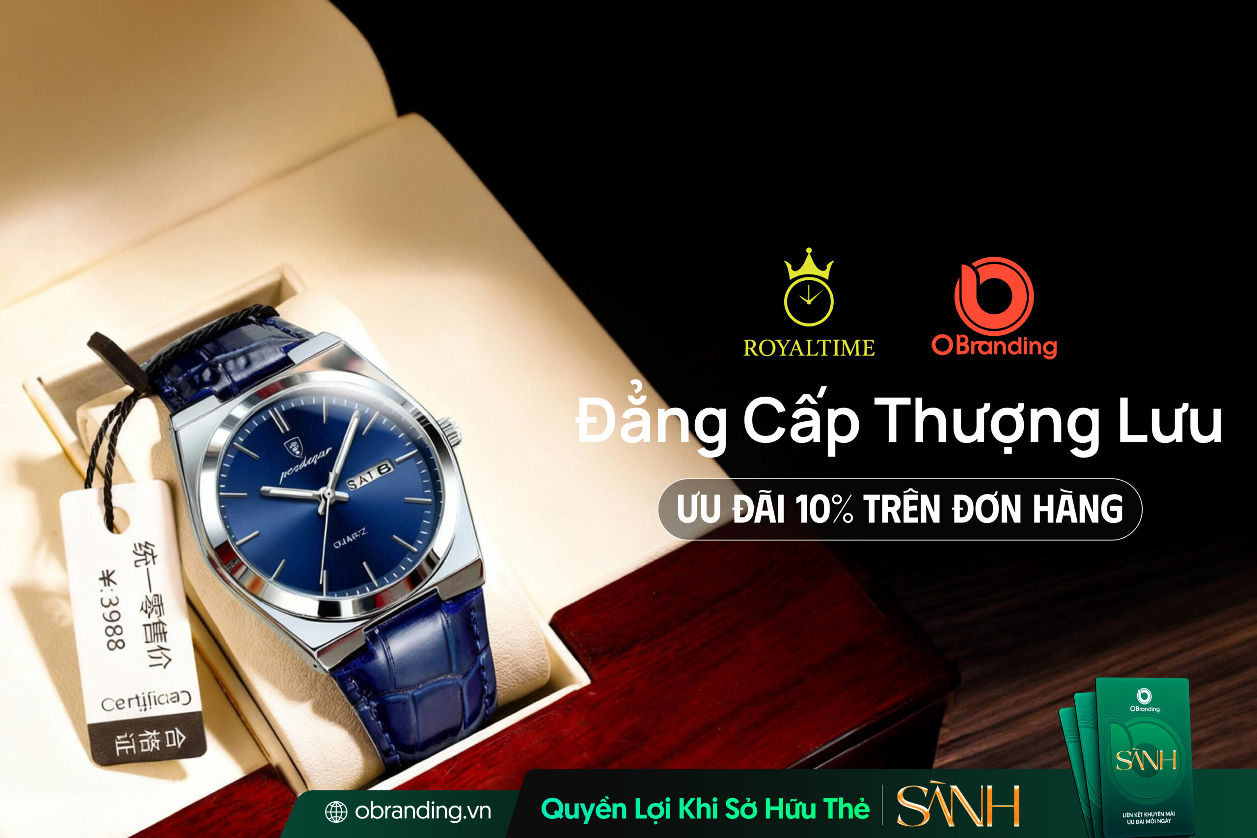 Đồng Hồ Royaltime – Thương Hiệu Đồng Hồ Chính Hãng, Khẳng Định Đẳng Cấp Thượng Lưu