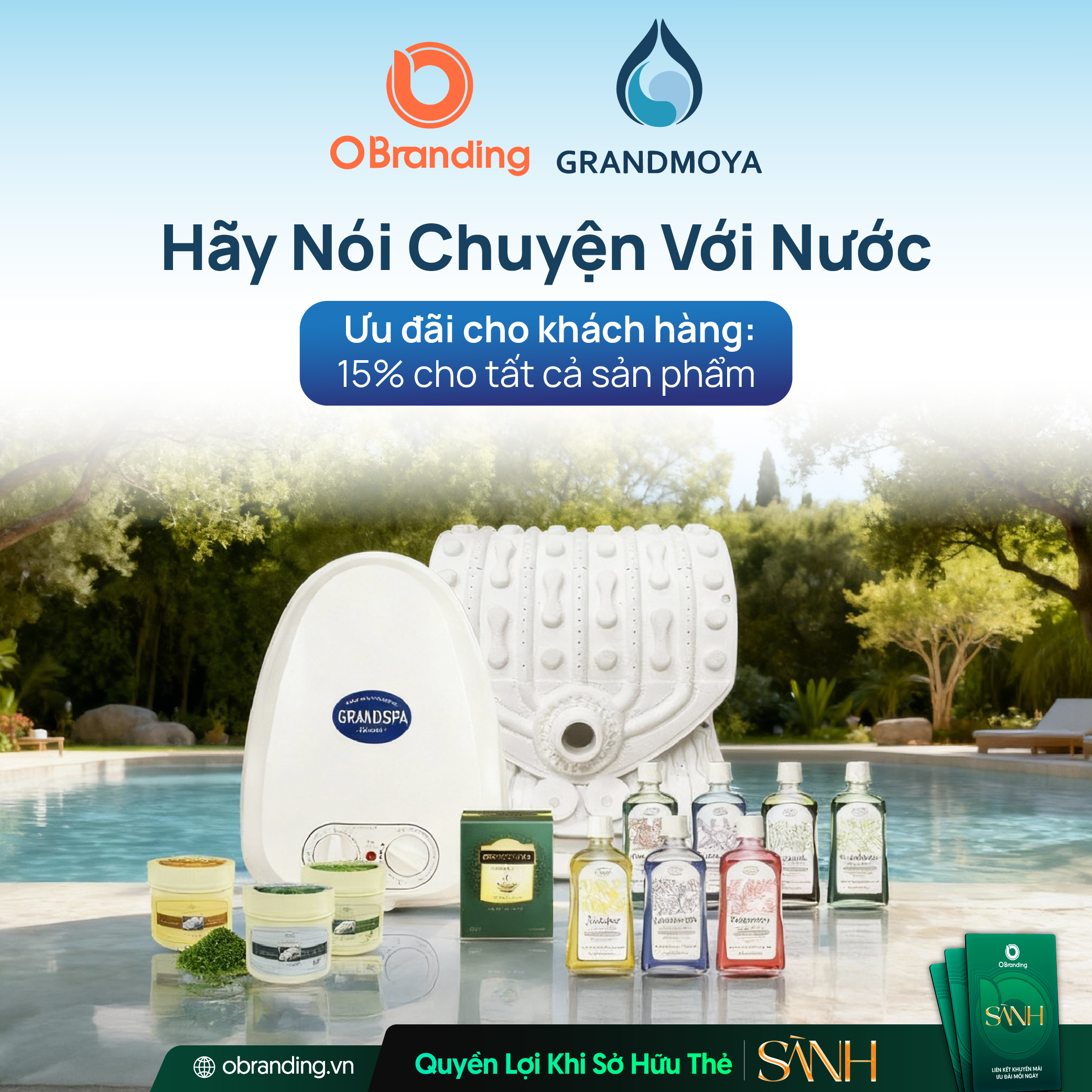 Grandmoya – Tiên phong trong công nghệ thủy trị liệu tại gia