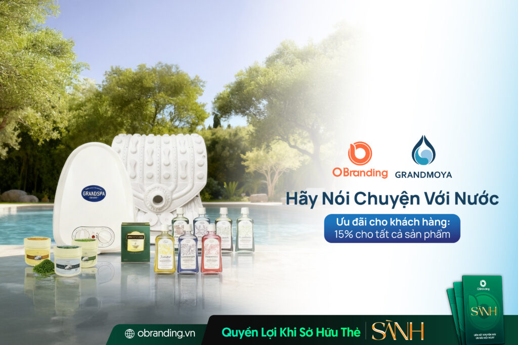 Grandmoya – Công Nghệ Thủy Trị Liệu Tại Gia Cho Cuộc Sống Thư Giãn và Lành Mạnh