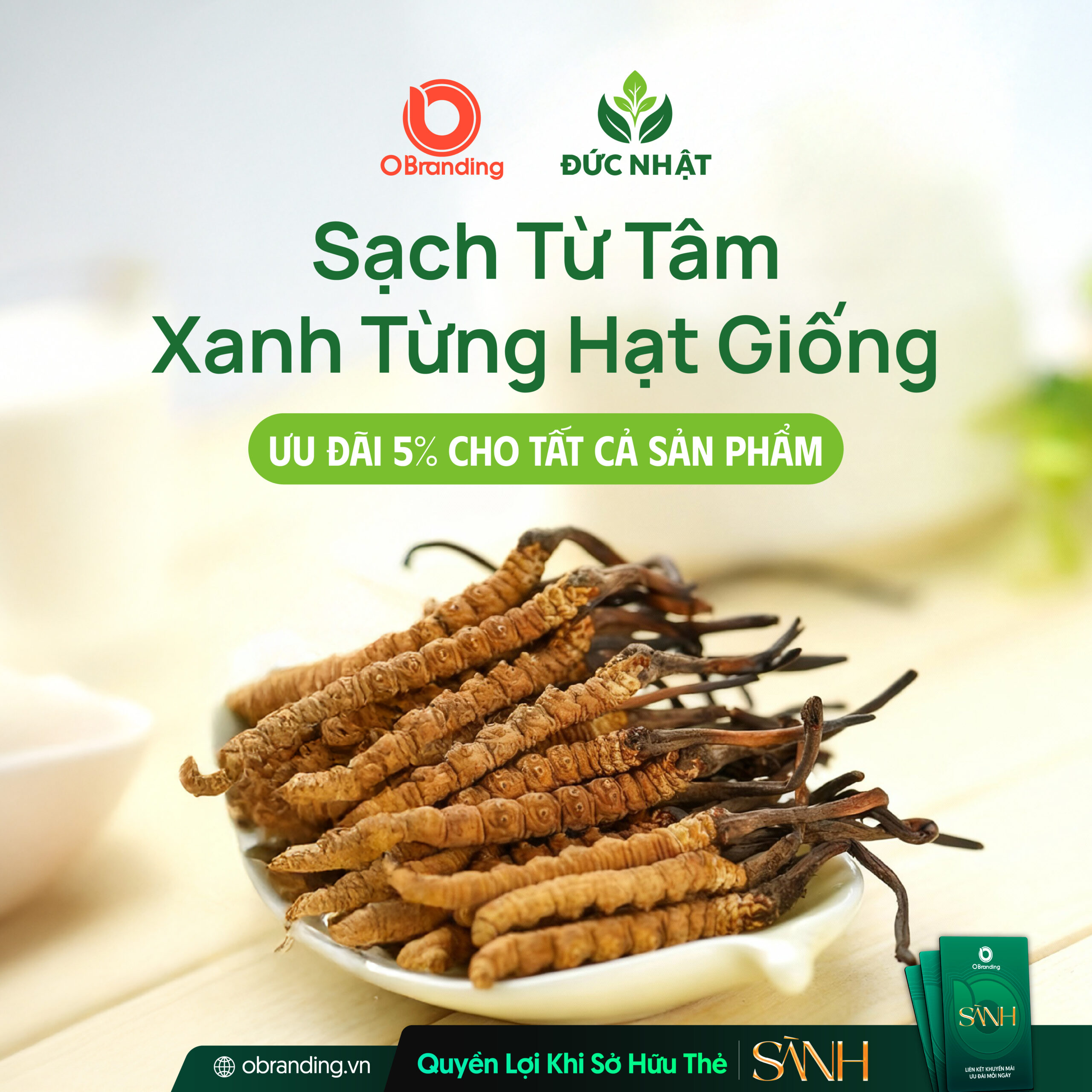 Ưu Đãi Độc Quyền Cho Hội Viên Thẻ Sành