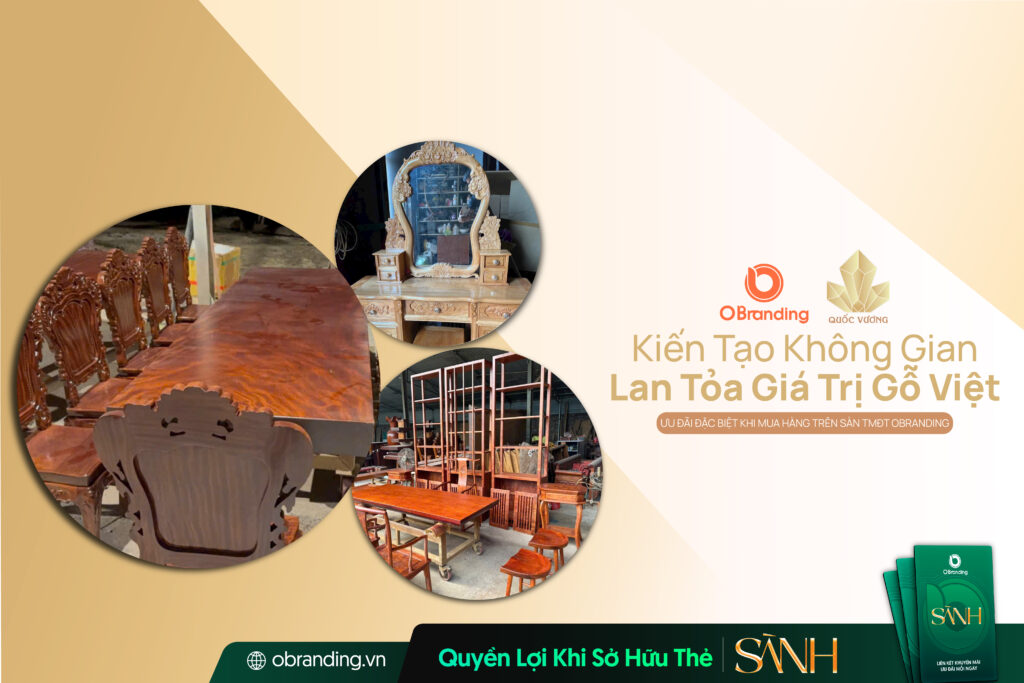 Công ty Quốc Vương – Kiến Tạo Không Gian, Lan Tỏa Giá Trị Gỗ Việt