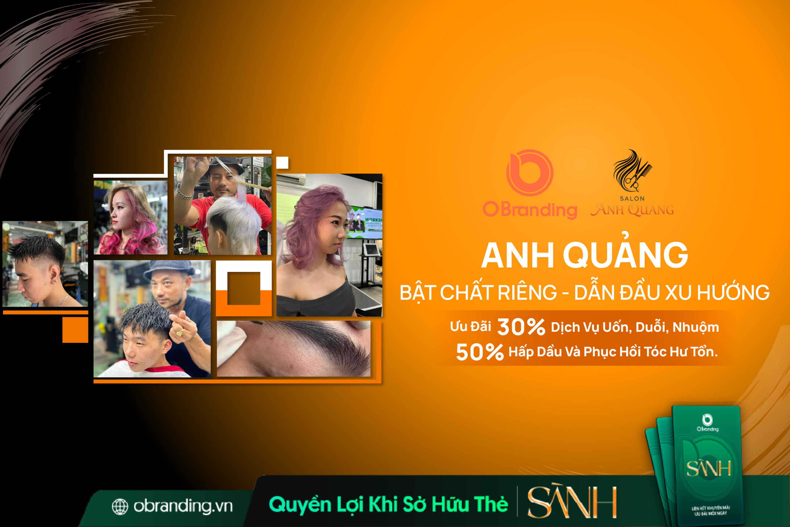 Salon Anh Quảng – Nơi Tạo Dựng Phong Cách Và Khẳng Định Chất Riêng Cho Mái Tóc