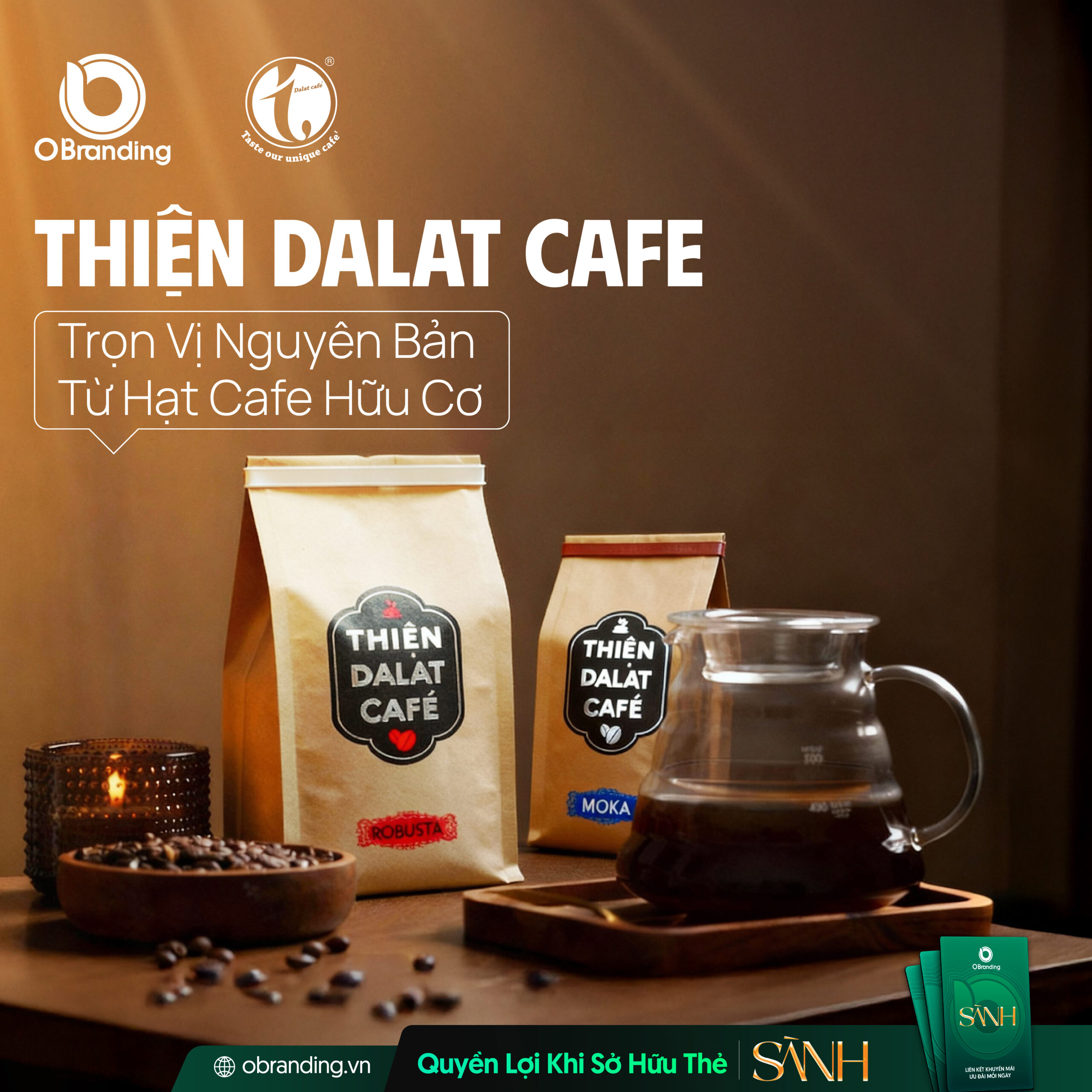 THIỆN DALAT CAFÉ – Nhà sản xuất cà phê hữu cơ từ thủ phủ hương vị Đà Lạt