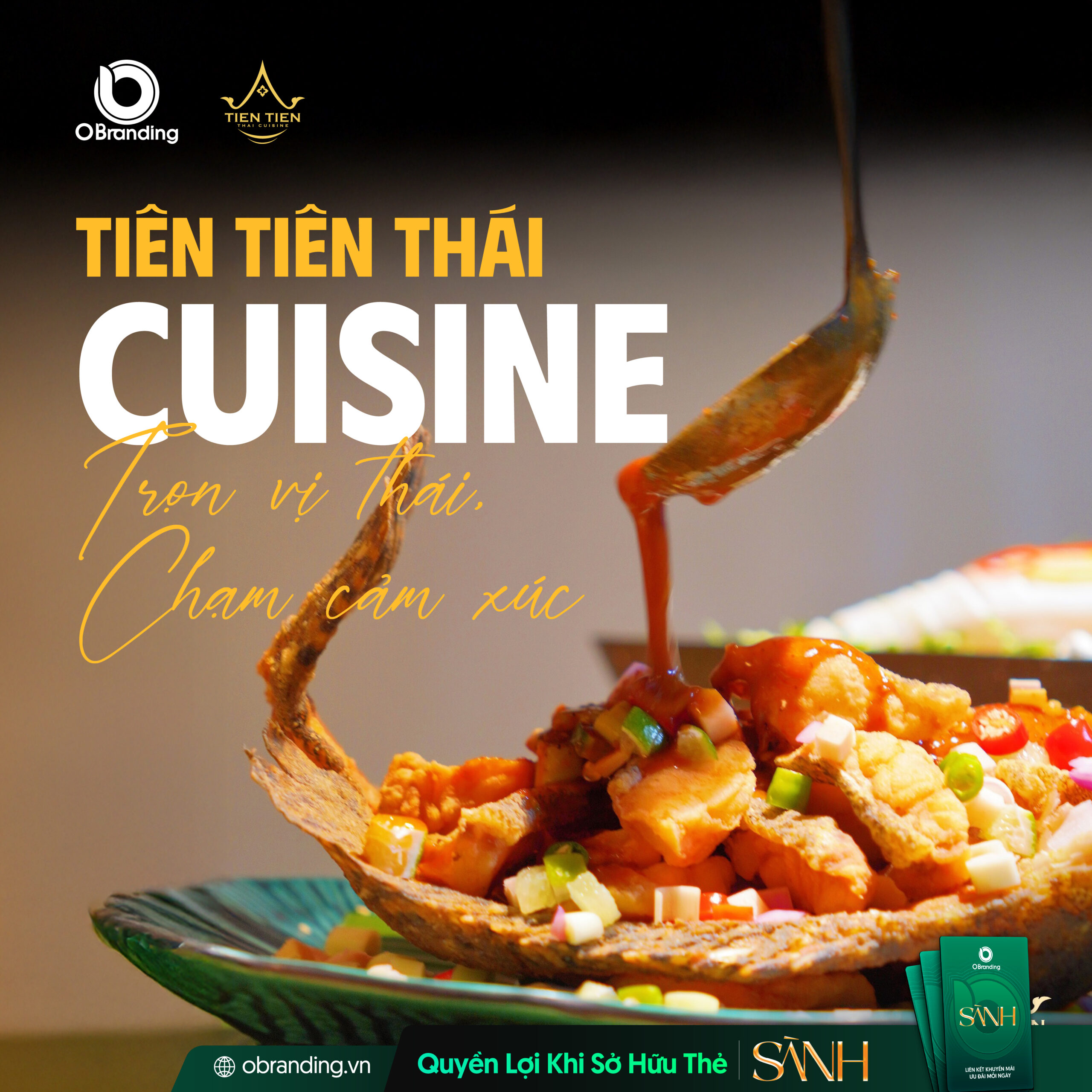Tiên Tiên Thái Cuisine – Nơi hội tụ tinh hoa ẩm thực Thái giữa lòng Việt Nam