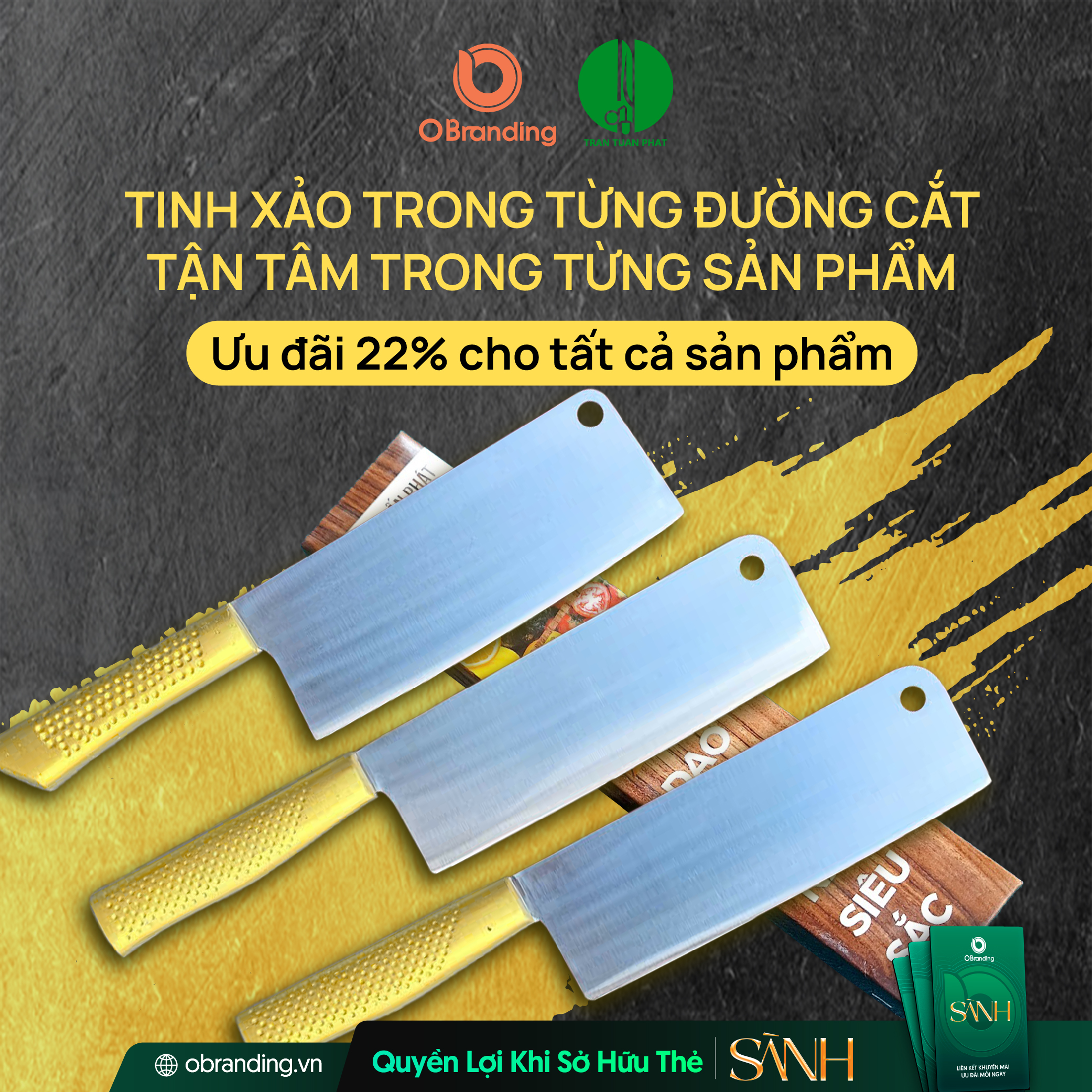 Ưu Đãi Độc Quyền Cho Hội Viên Thẻ Sành