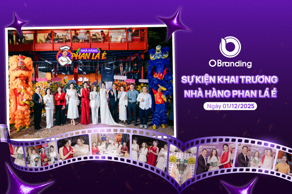 Miss Grand Vietnam 2025 Tham Gia Khai Trương Nhà Hàng Phan Lá É Cùng OBranding