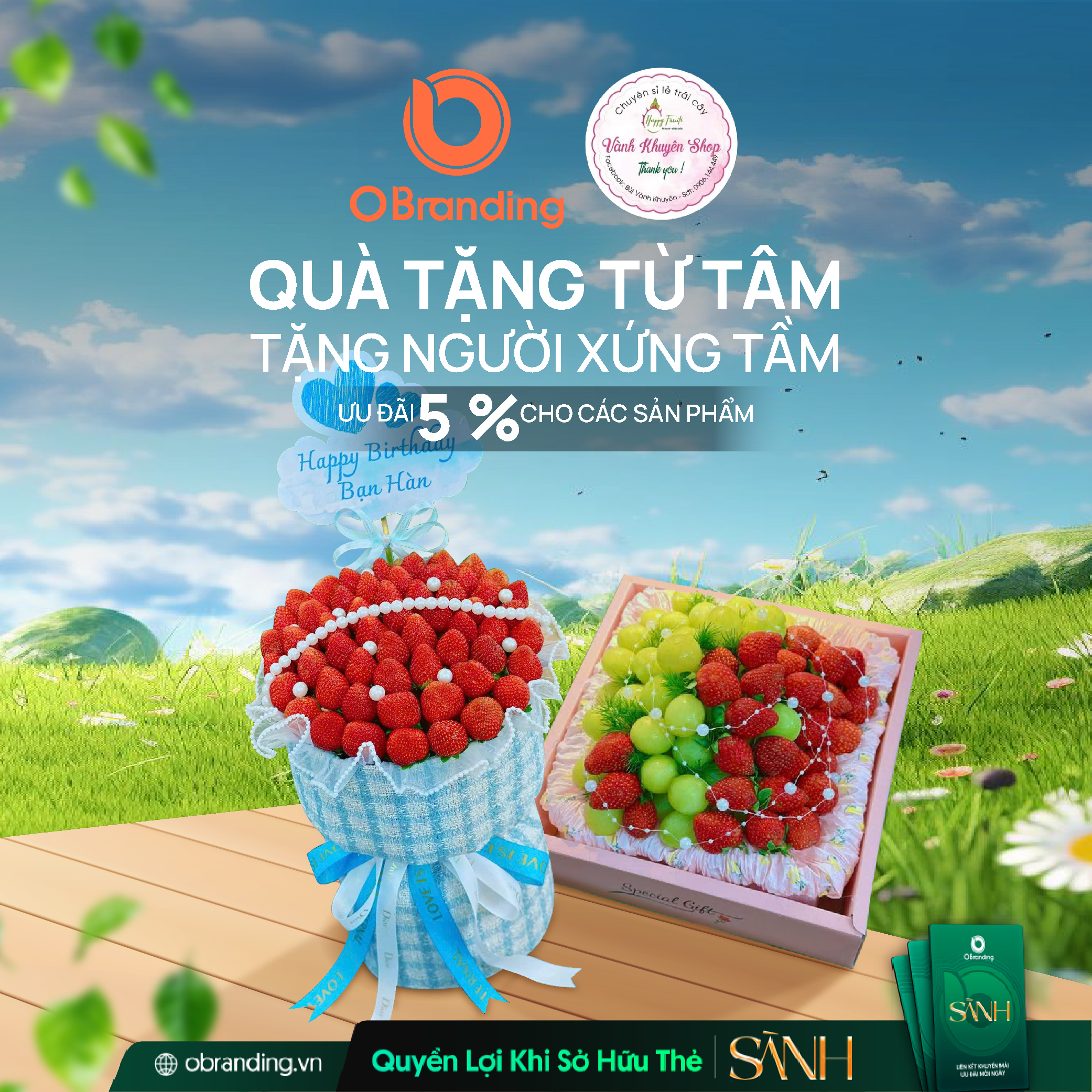 Vành Khuyên Shop – Nơi Trái Cây Tươi Hóa Thành Những Món Quà Đẳng Cấp