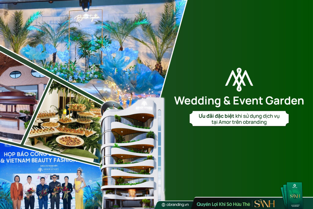 AMOR RESORT – Không Gian Sự Kiện Riêng Tư Giữa Lòng Bình Thạnh