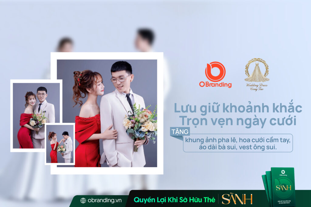 ÁO CƯỚI CÔNG TẠO – LƯU GIỮ KHOẢNH KHẮC TÌNH YÊU BẰNG NHỮNG KHUNG HÌNH CẢM XÚC