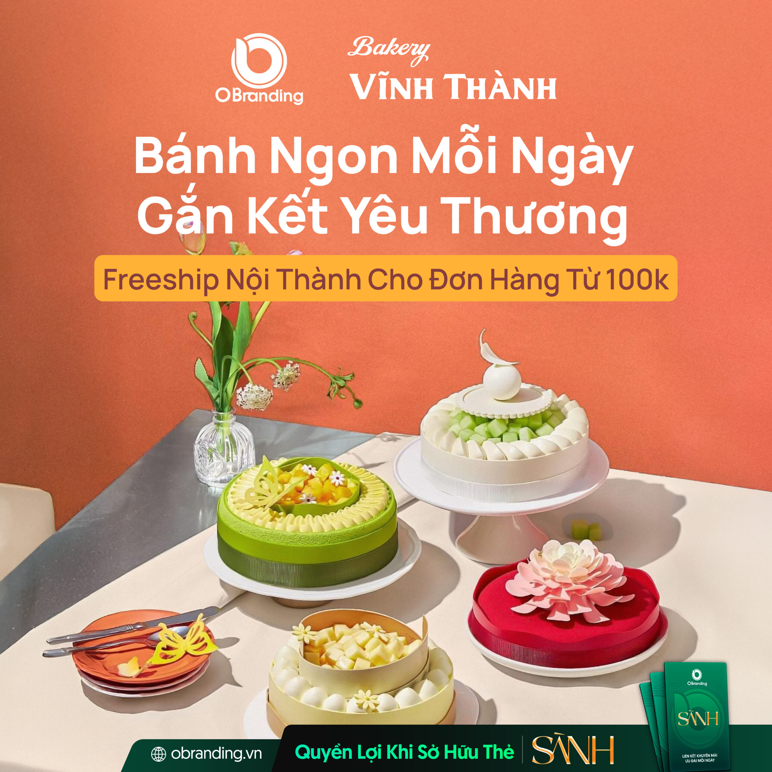 Ưu đãi độc quyền cho hội viên Thẻ Sành