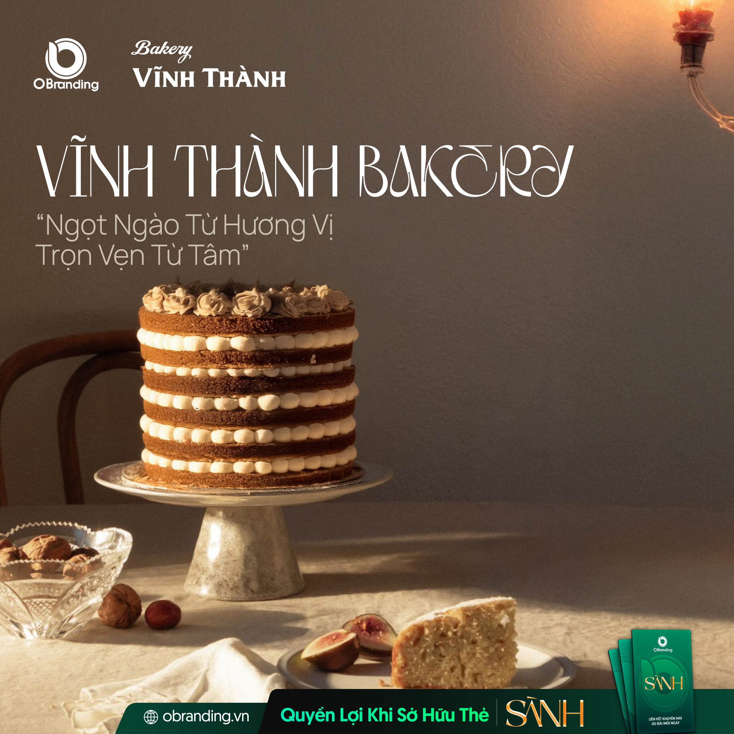 Đa dạng bánh ngọt – Phù hợp mọi dịp lễ, tiệc và quà tặng