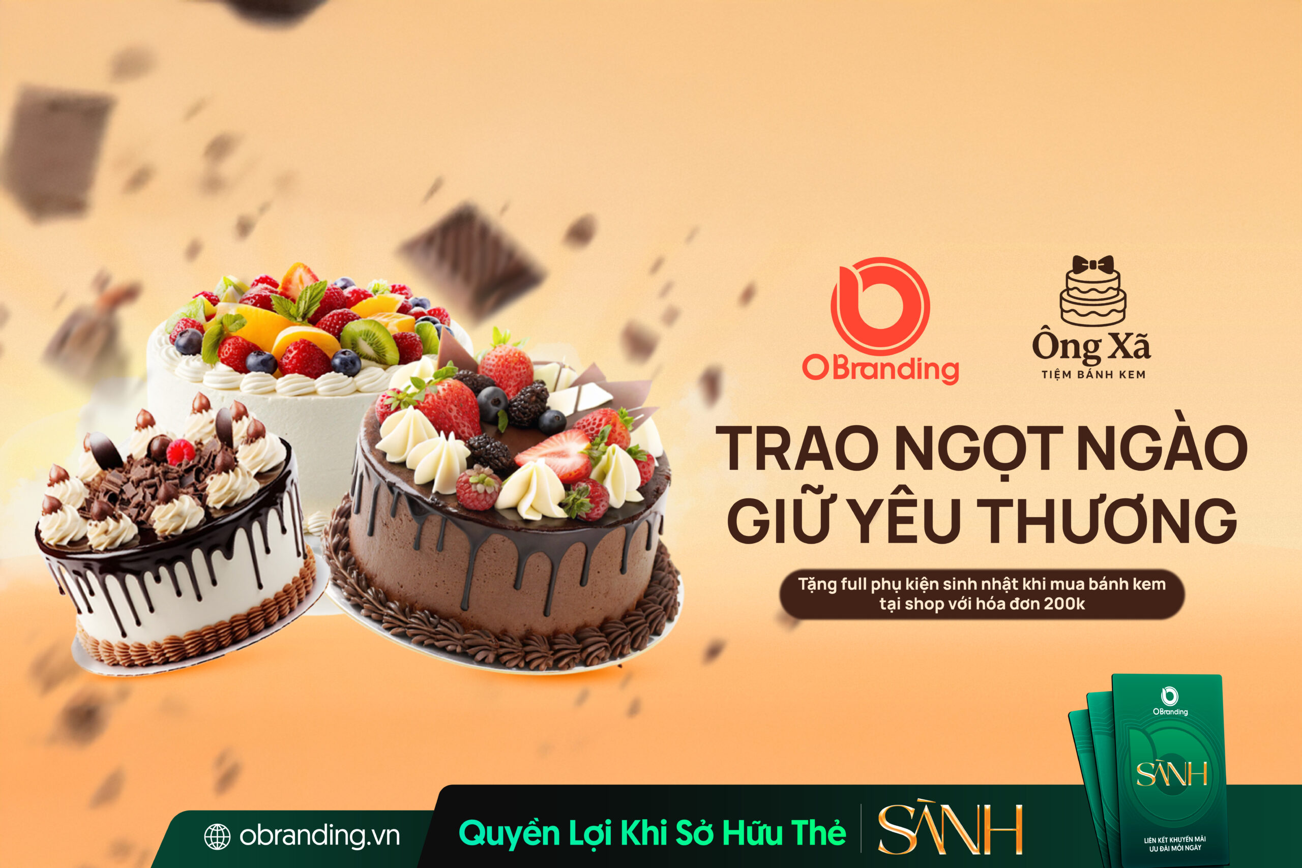 BÁNH KEM ÔNG XÃ – NGỌT NGÀO, TINH TẾ VÀ ĐẬM CHẤT RIÊNG TRONG TỪNG CHIẾC BÁNH