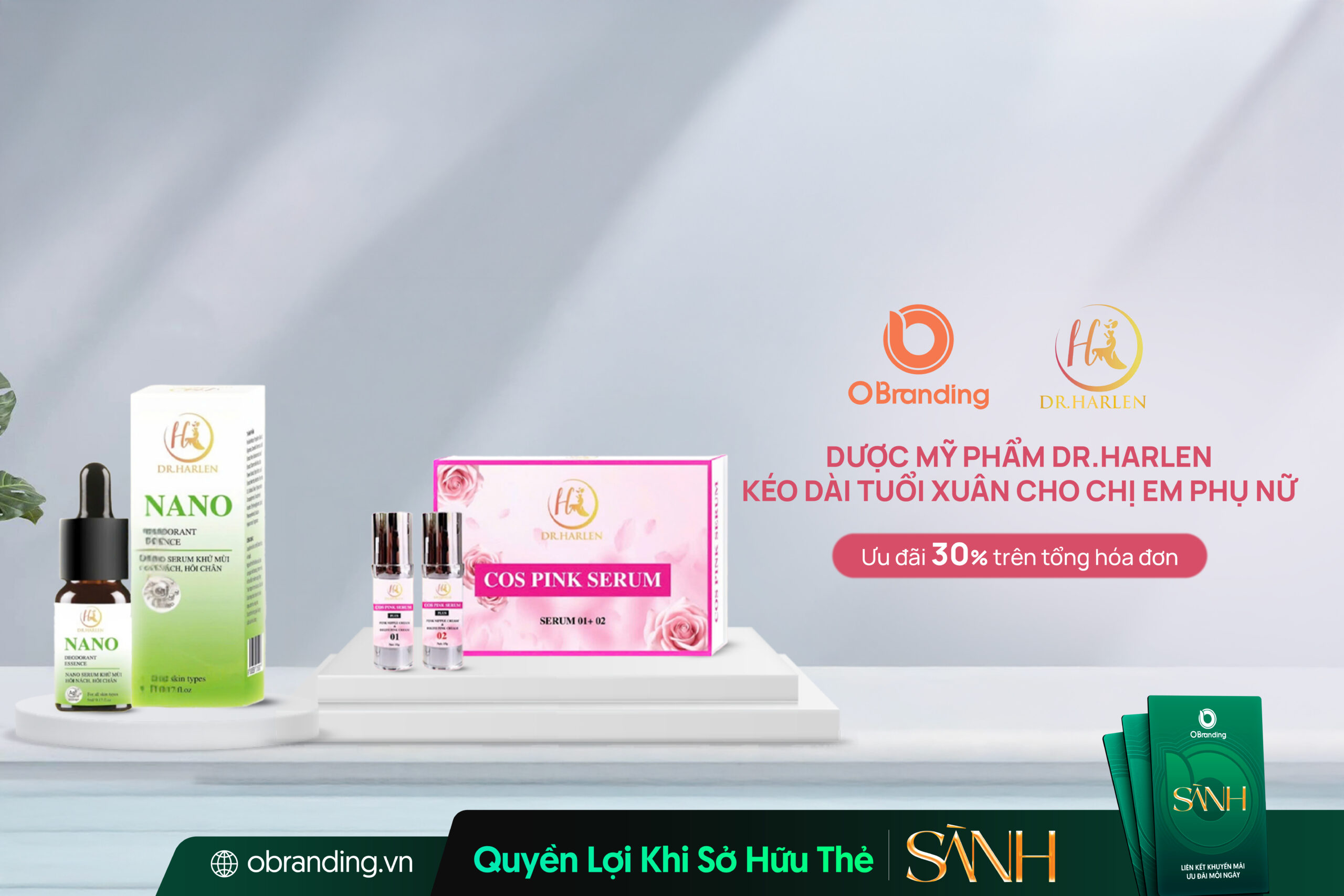 DƯỢC MỸ PHẨM DR HARLEN – GIẢI PHÁP CHĂM SÓC SẮC ĐẸP VÀ SỨC KHỎE TOÀN DIỆN CHO PHỤ NỮ VIỆT