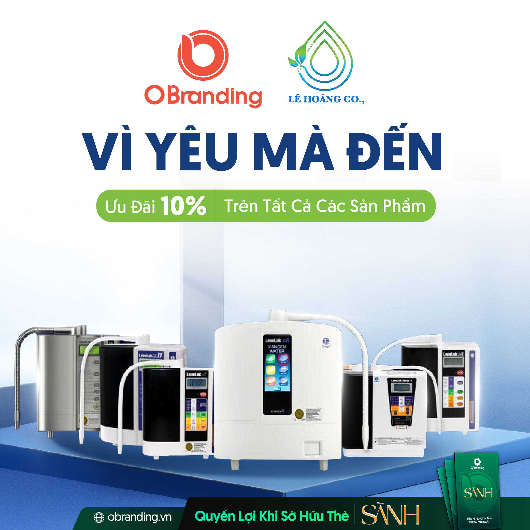 Ưu đãi độc quyền cho hội viên Thẻ Sành