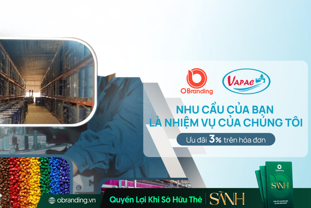 CÔNG TY TNHH VIỆT ẤN THÁI BÌNH DƯƠNG (VAPAC) – ĐƠN VỊ PHÂN PHỐI VẬT LIỆU & HÓA CHẤT ỨNG DỤNG