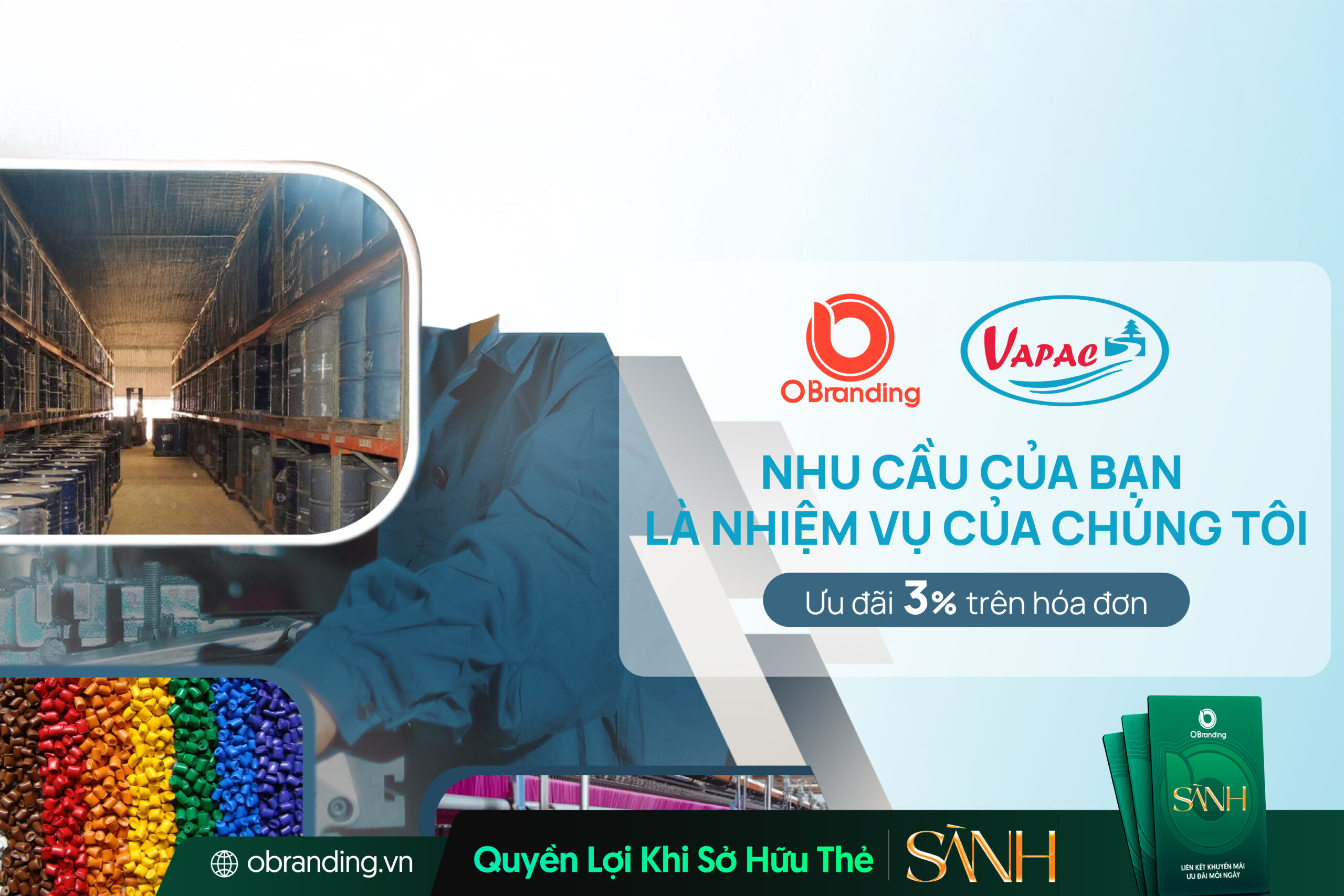 CÔNG TY TNHH VIỆT ẤN THÁI BÌNH DƯƠNG (VAPAC) – ĐƠN VỊ PHÂN PHỐI VẬT LIỆU & HÓA CHẤT ỨNG DỤNG