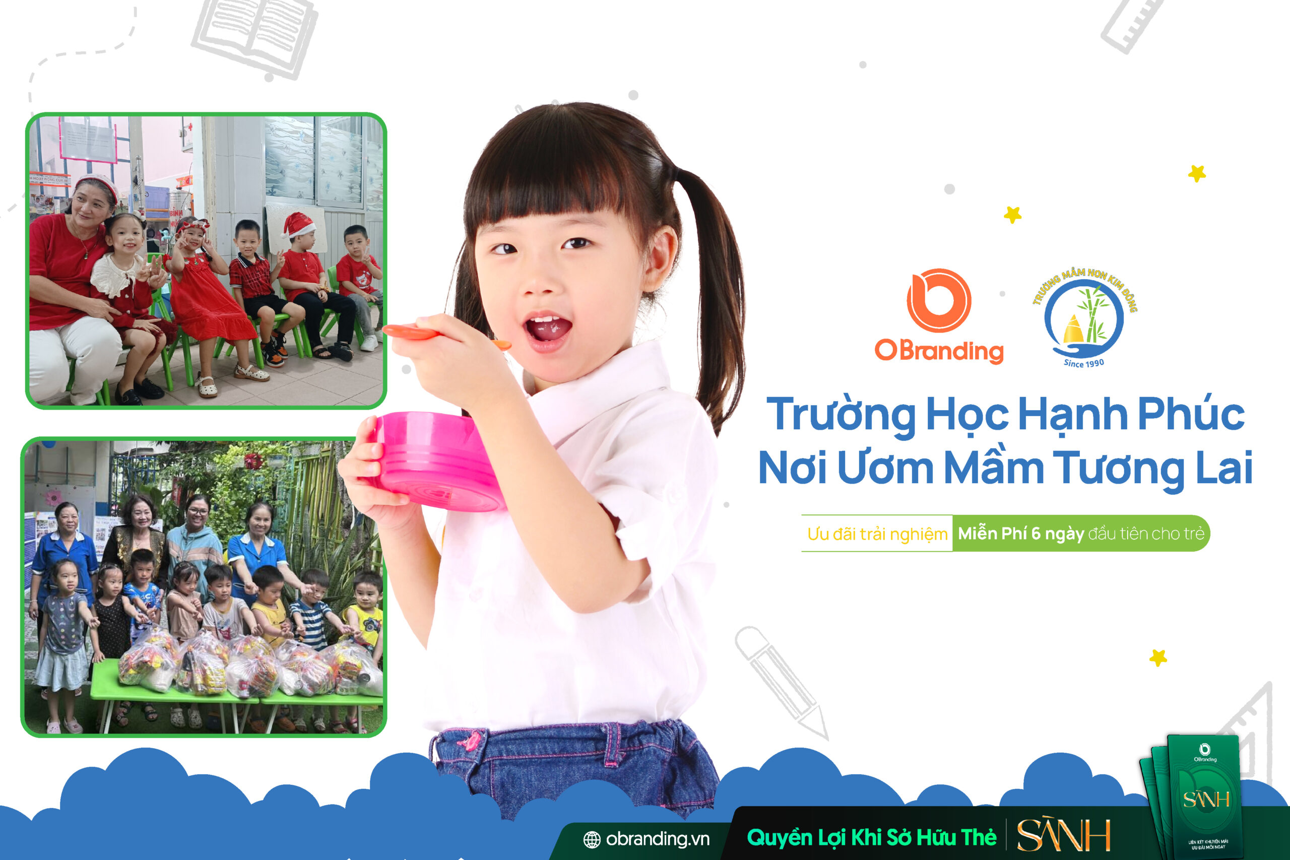 TRƯỜNG MẦM NON KIM ĐỒNG – TRƯỜNG HỌC HẠNH PHÚC, NƠI ƯƠM MẦM TƯƠNG LAI