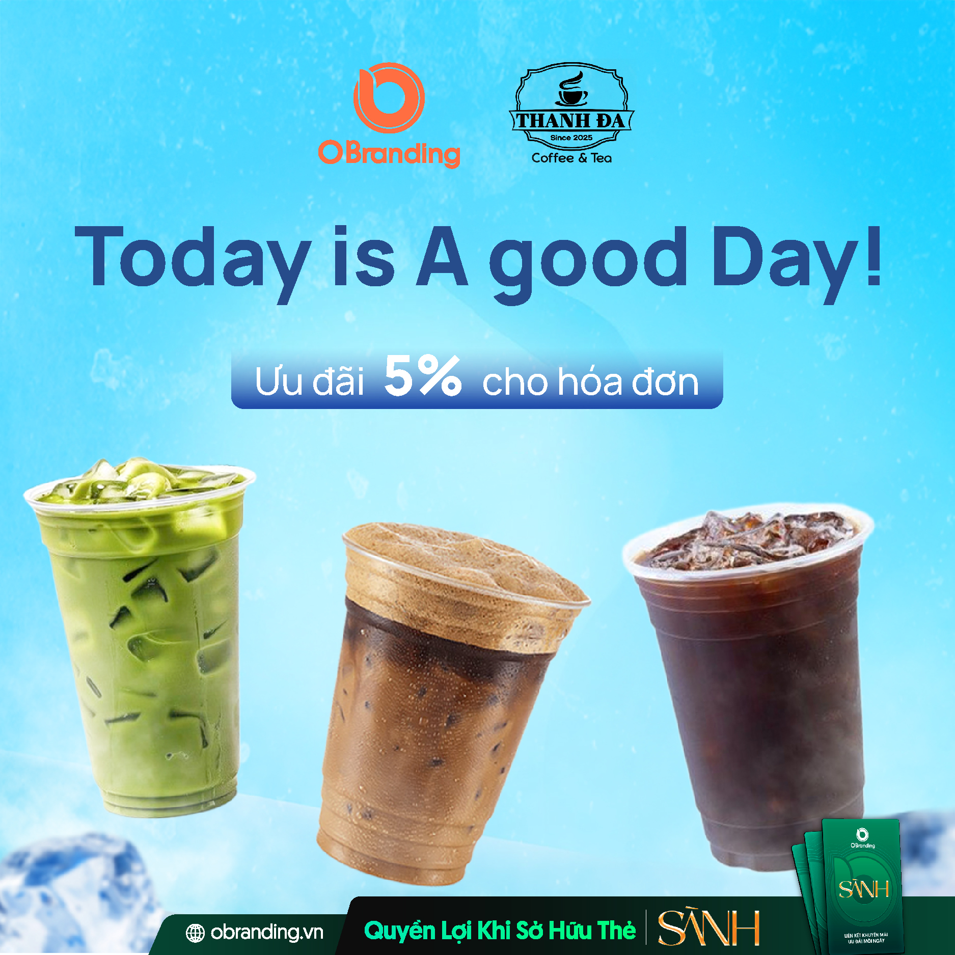 Ưu đãi độc quyền cho hội viên Thẻ Sành