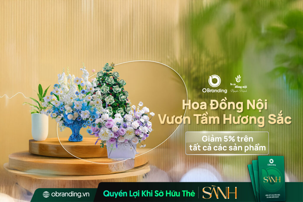 CÔNG TY TNHH HOA ĐỒNG NỘI – DỆT HỒN CHO MỖI SỰ KIỆN BẰNG HƯƠNG SẮC HOA