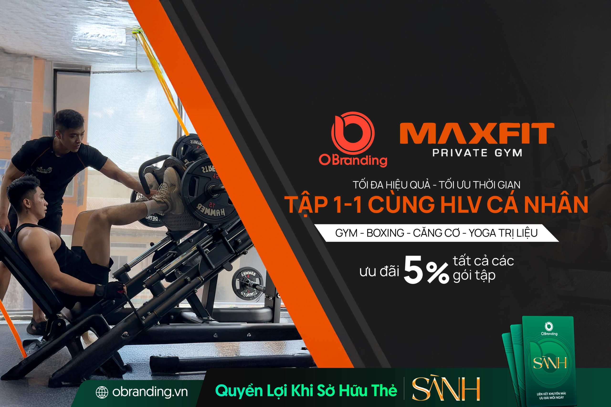 MAXFIT PRIVATE GYM - ĐỒNG HÀNH CÙNG BẠN TRÊN HÀNH TRÌNH NÂNG CAO THỂ LỰC