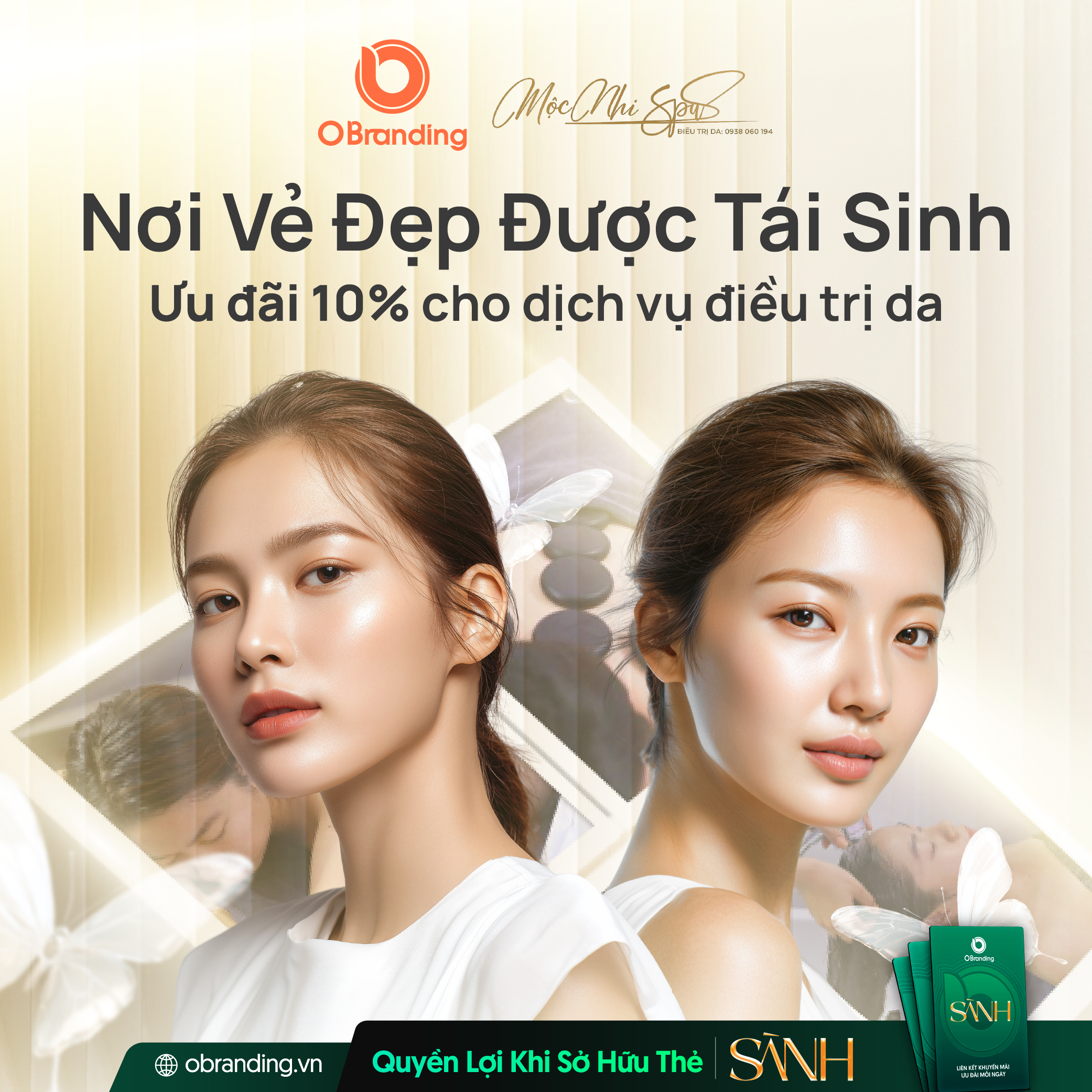 Dịch vụ trị liệu da, massage và chăm sóc cơ thể chuyên sâu