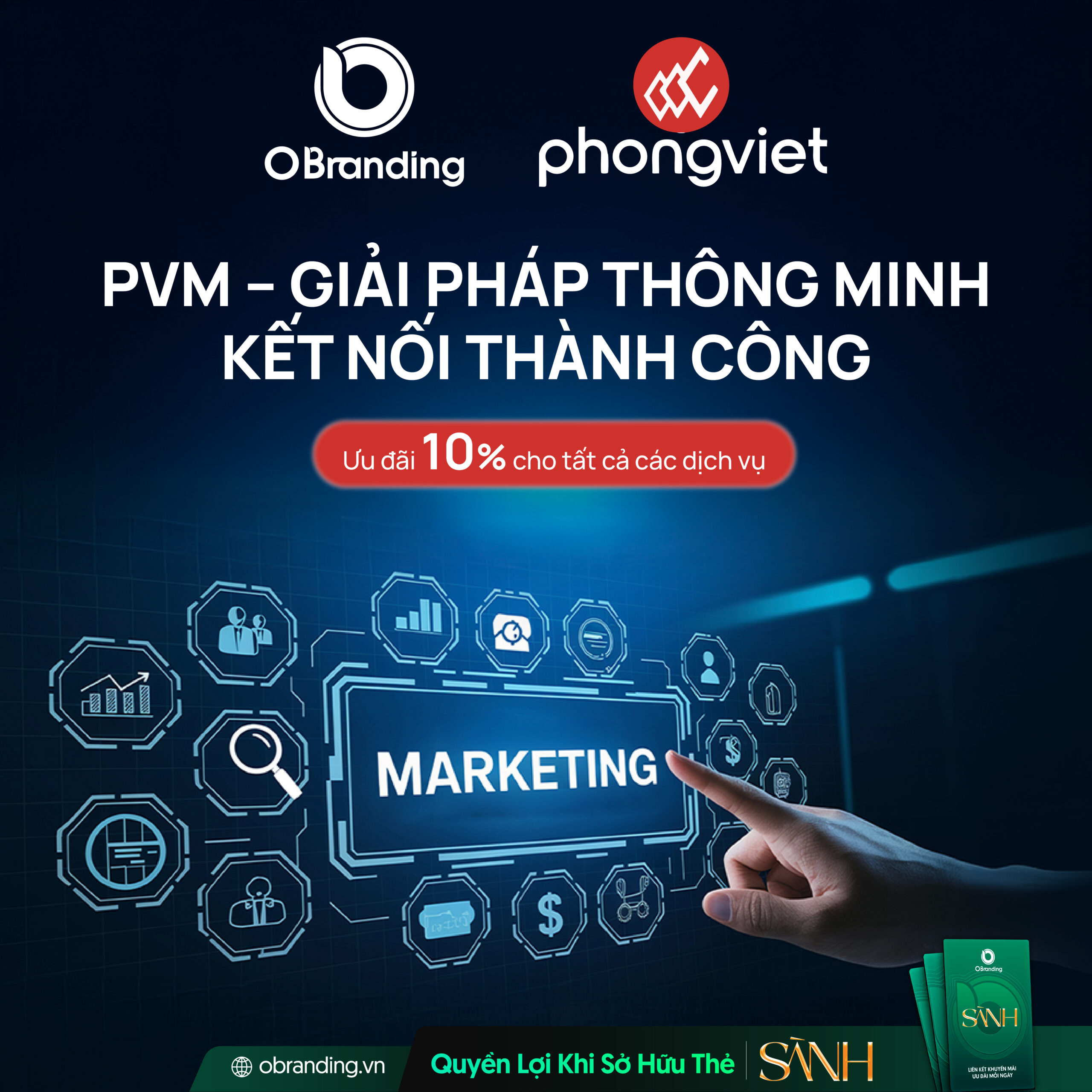 Giải pháp marketing toàn diện tại PVM