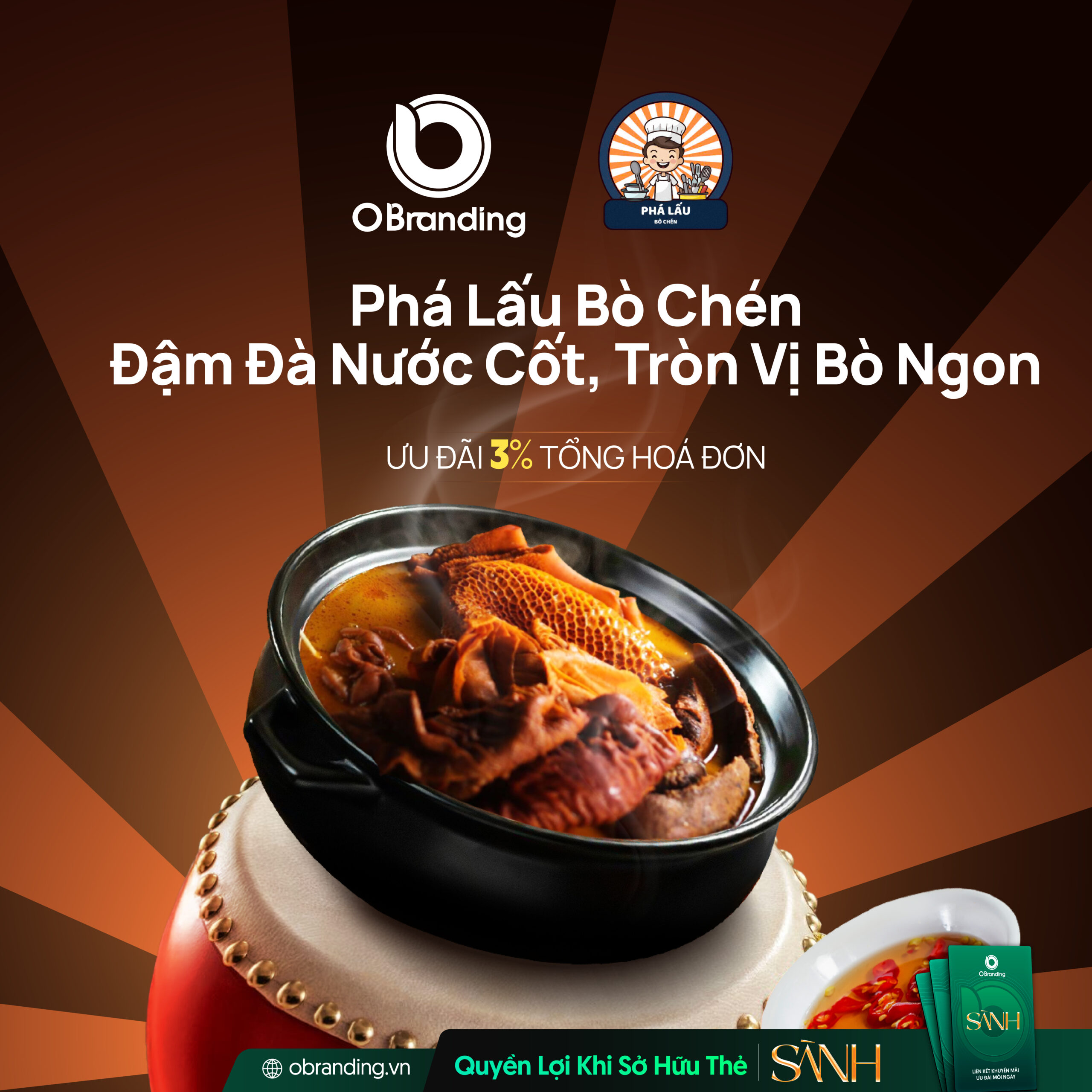 Phá lấu bò – Đậm đà trong từng phần ăn