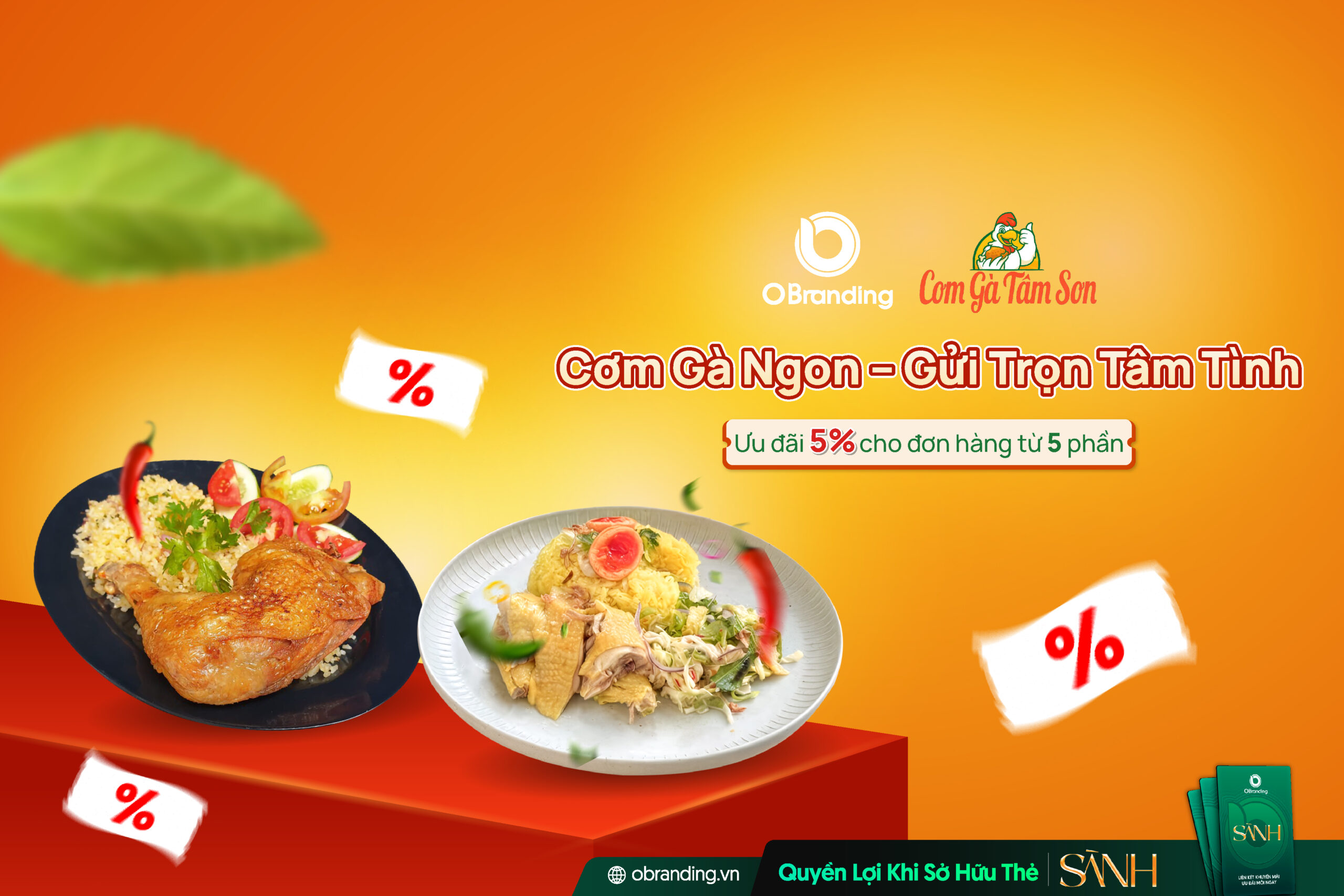 CƠM GÀ TÂM SƠN – VỊ GÀ ĐẬM ĐÀ, CƠM DẺO THƠM CHO NHỮNG BỮA ĂN TRỌN VẸN