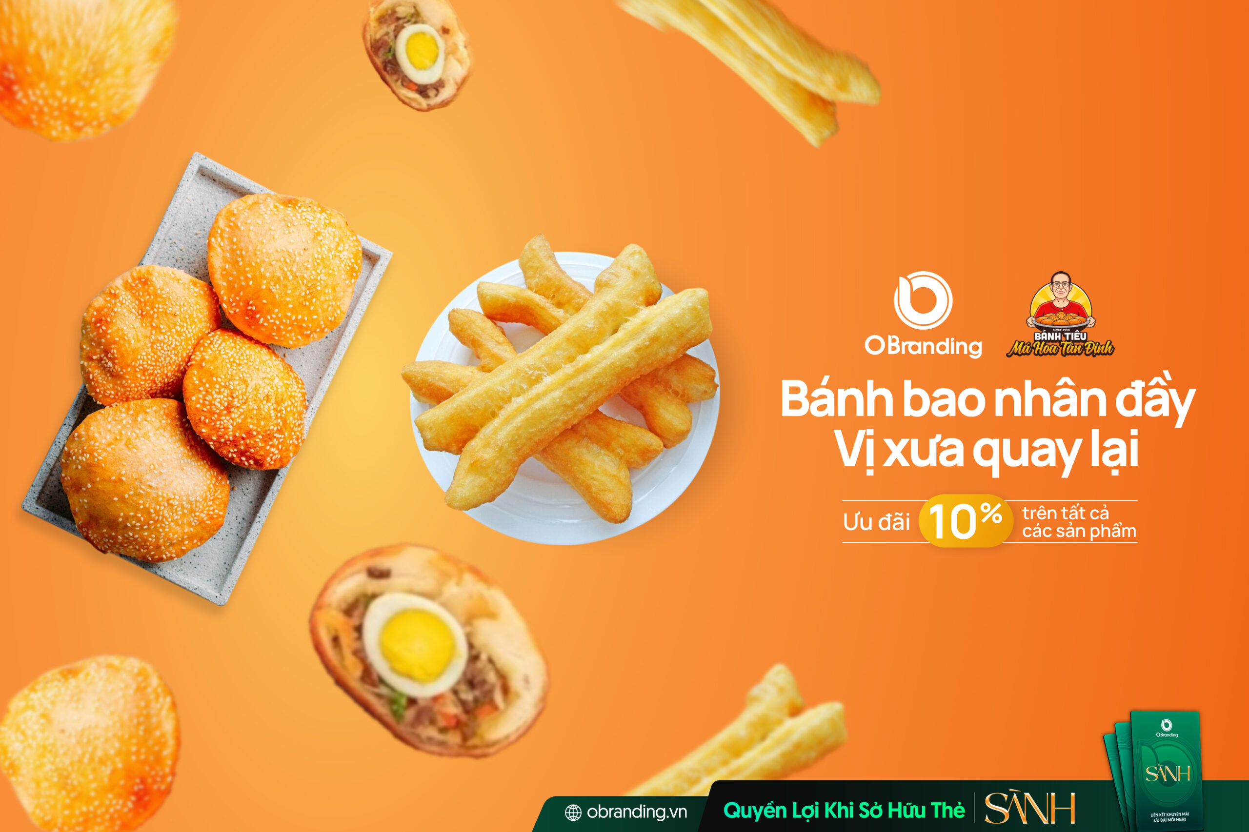 BÁNH TIÊU MÁ HOA TÂN ĐỊNH 1990 – TINH HOA VỊ BÁNH TRUYỀN THỐNG