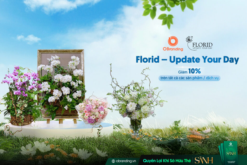 CÔNG TY TNHH FLORID DAY – GIEO YÊU THƯƠNG, NỞ TƯƠI MỖI NGÀY
